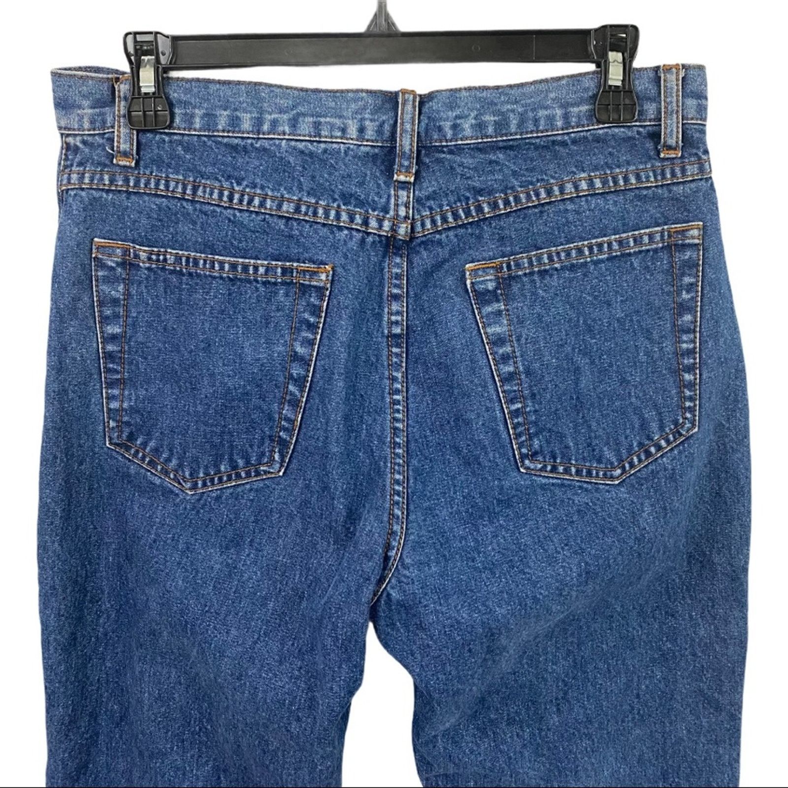Bill Blass Vintage Bill Blass Flower Embroidered High Rise Blue Jeans Size 30" / US 8 / IT 44 - 7 Thumbnail