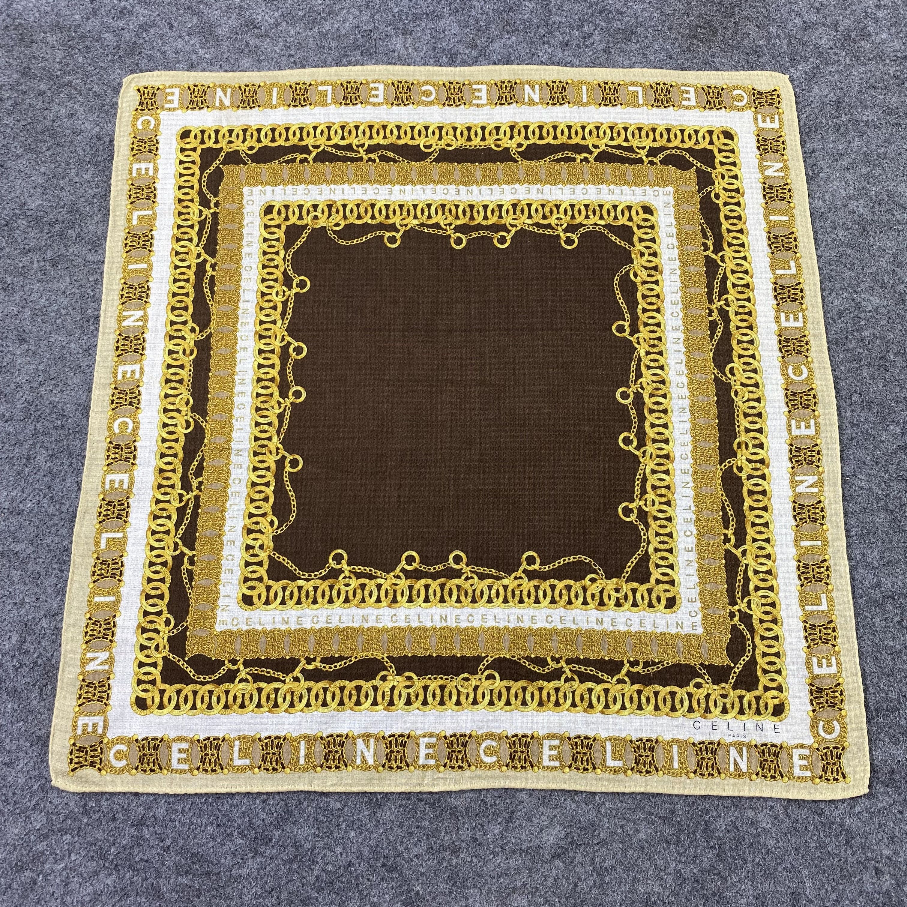 Celine Celine Handkerchief / Bandana / Neckerchief-B1095 Size ONE SIZE - 3 Thumbnail