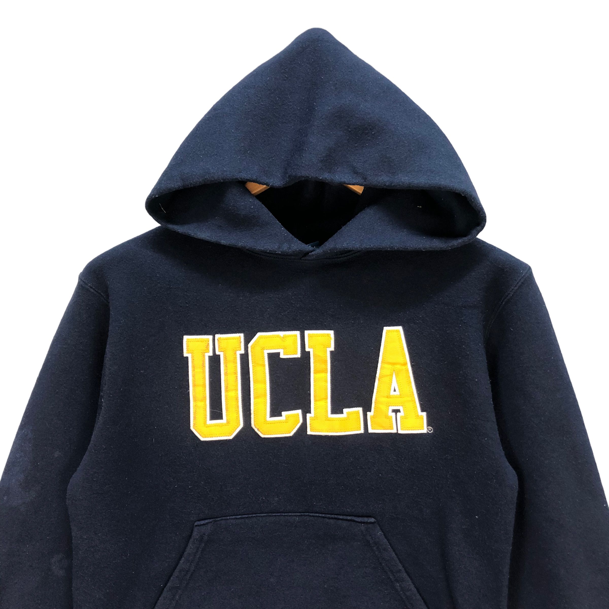 Vintage UCLA BIG LOGO PULLOVER HOODIES #7418-144 Size US XS / EU 42 / 0 - 2 Thumbnail