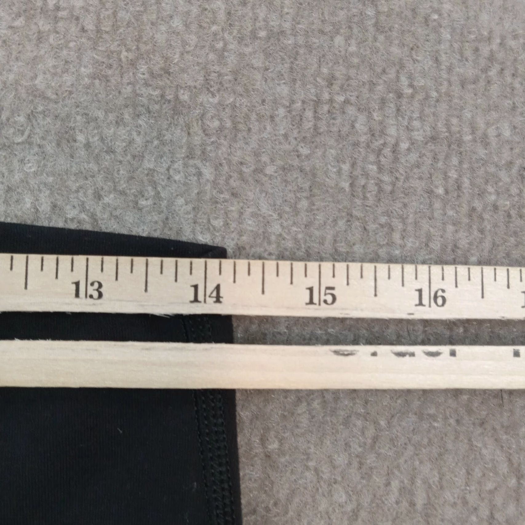 Lululemon Lululemon Leggings Women's Black Cropped Yoga Pants Size 10 Compression Stretch Size 32" / US 10 / IT 46 - 5 Thumbnail