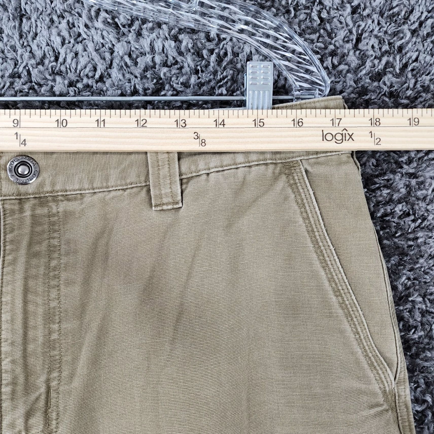 Vintage Columbia Mens Carpenter Pants Size 34x31 Beige Straight Size US 34 / EU 50 - 3 Thumbnail
