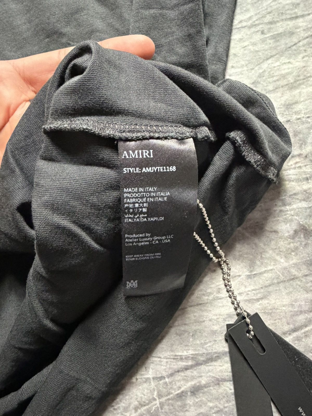 Amiri Amiri Music Record T-Shirt Size US XL / EU 56 / 4 - 9 Thumbnail