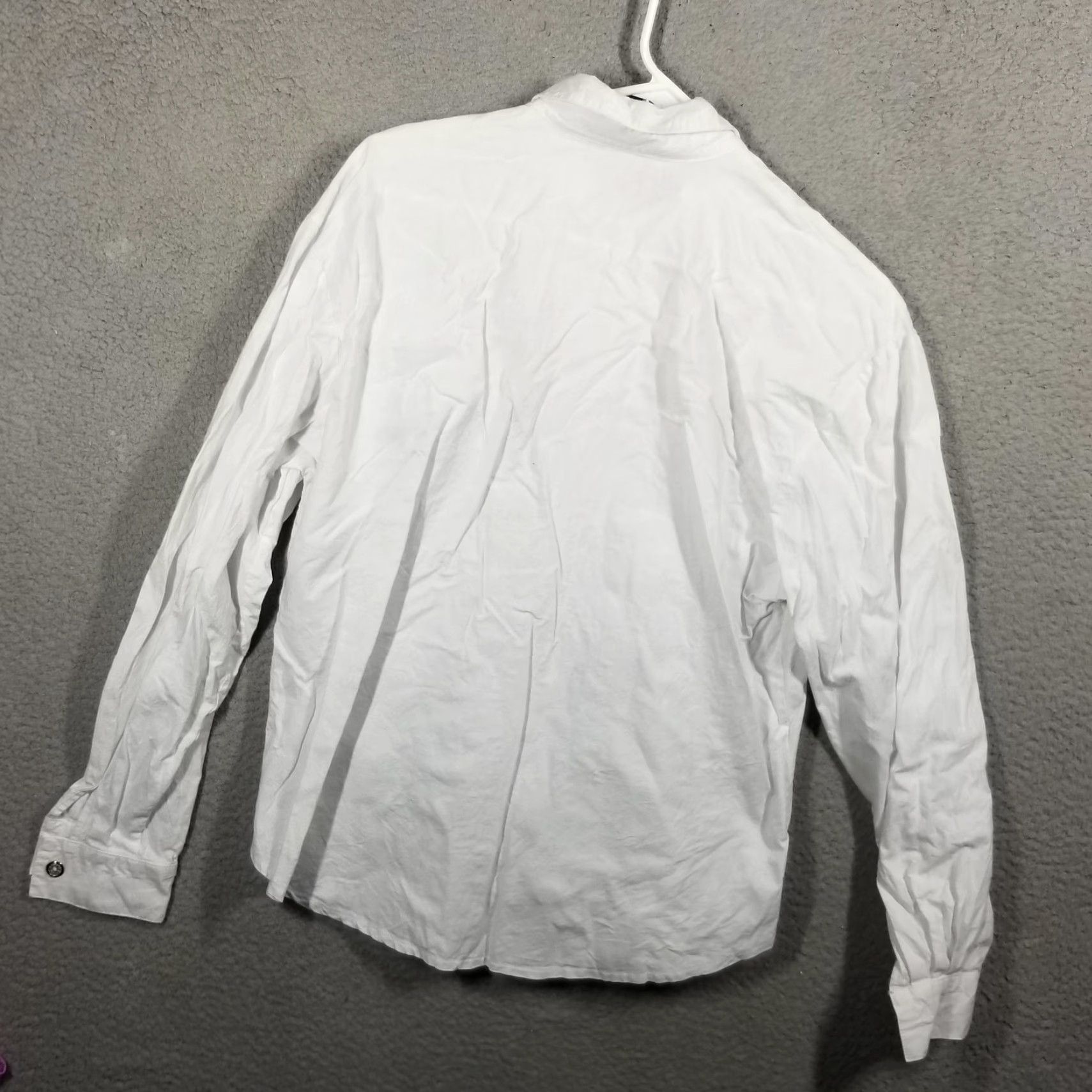 Vintage Lilia Smith Shirt Womens Medium White Western Embroidered Long Sleeve Button-Up Size M / US 6-8 / IT 42-44 - 2 Thumbnail