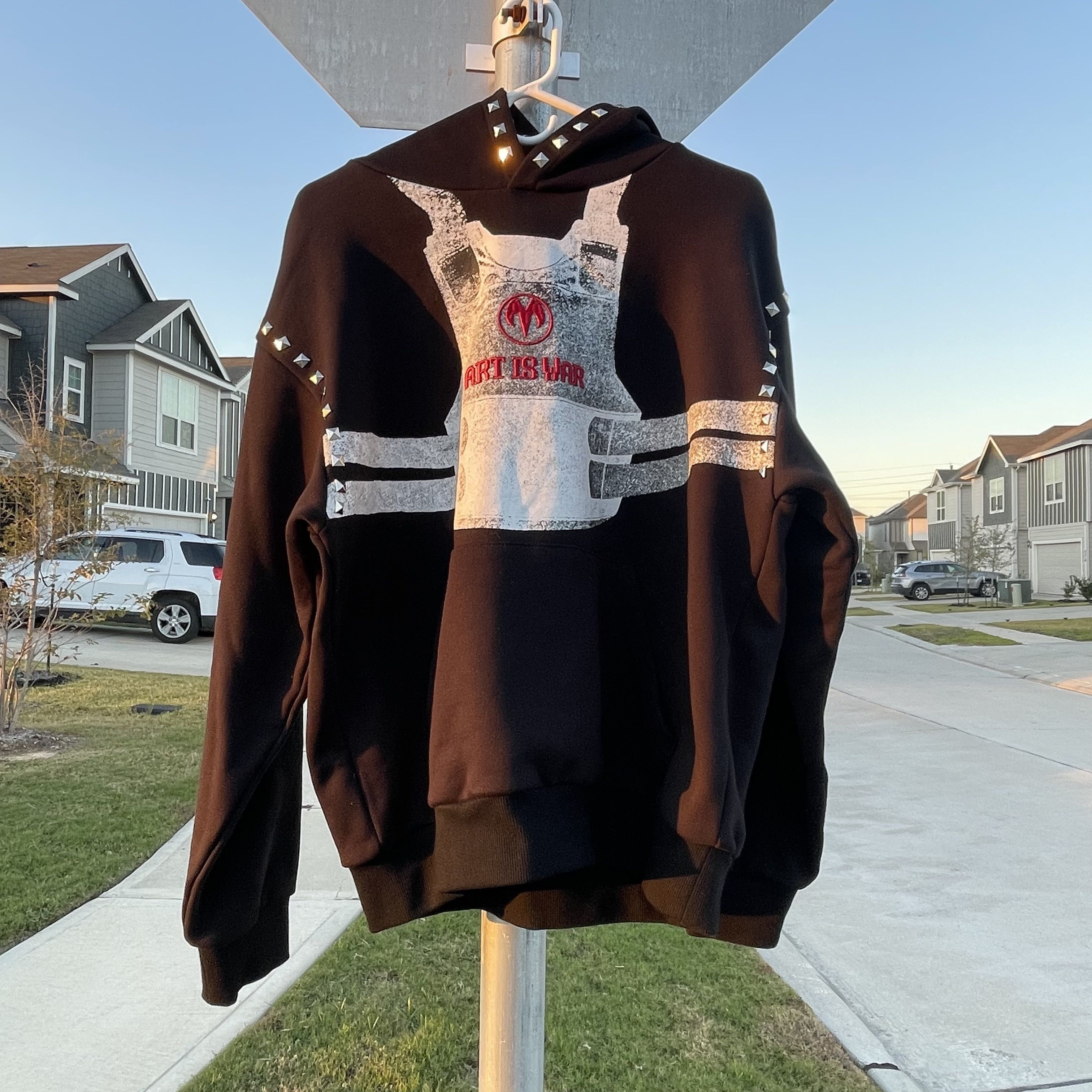 Other Art Is War Hoodie - Large Size US L / EU 52-54 / 3 - 1 Thumbnail