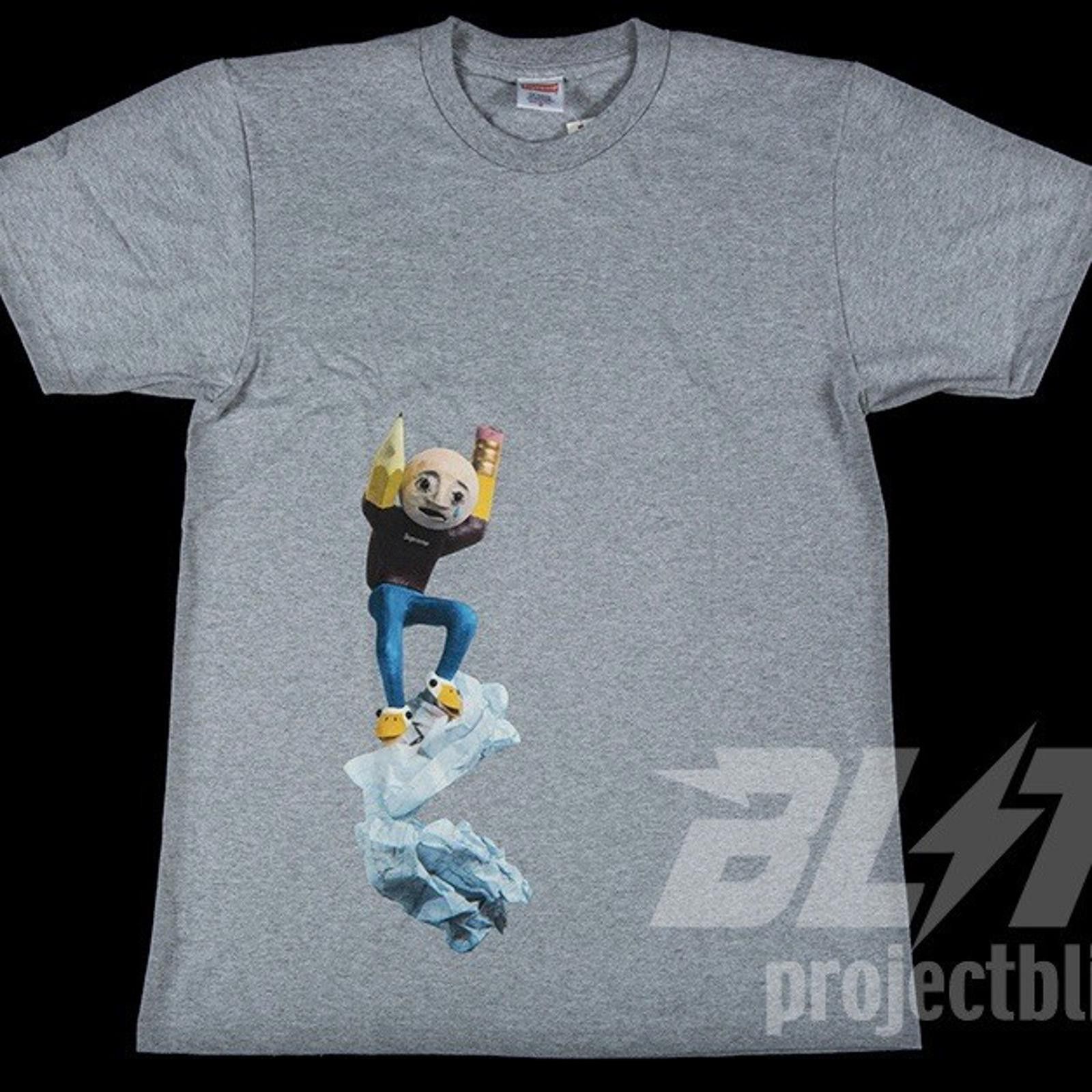 Supreme SS17 Supreme Mike Hill Regretter Tee Grey Size L T-Shirt Size US L / EU 52-54 / 3 - 1 Thumbnail