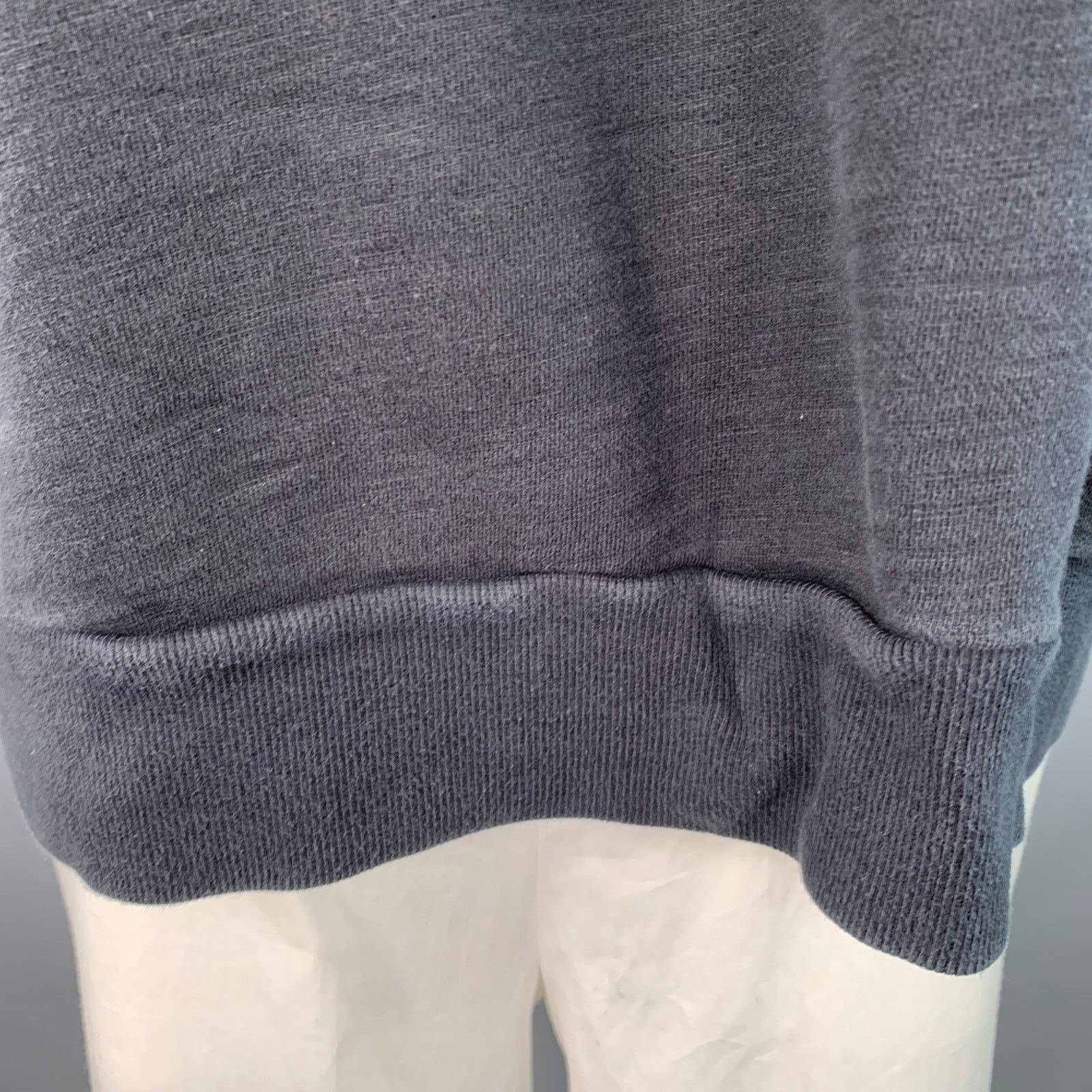Rag & Bone XXL Yin Yang Black White Print Cotton Crew Neck Sweatshirt Size US XXL / EU 58 / 5 - 5 Thumbnail