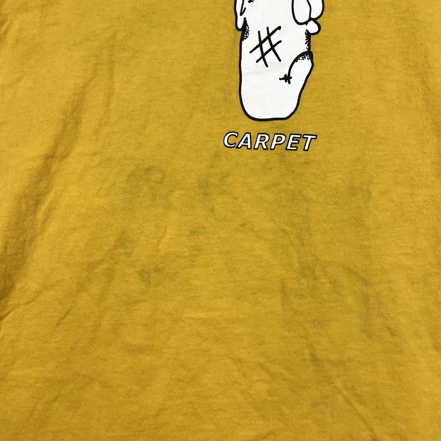 Carpet Company Carpet Company Moroccan Mens L Graphic T Shirt Yellow Streetwear Size US L / EU 52-54 / 3 - 3 Thumbnail