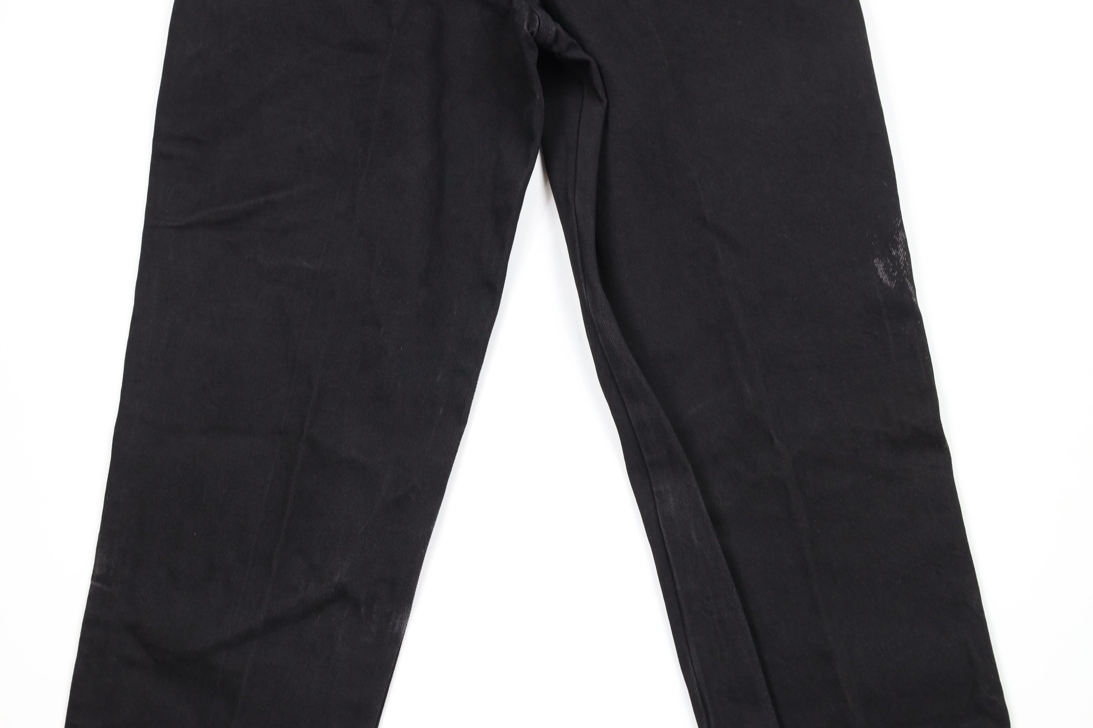 Vintage Deadstock Vintage 90s Streetwear High Waist Straight Jeans Size 31" - 13 Thumbnail