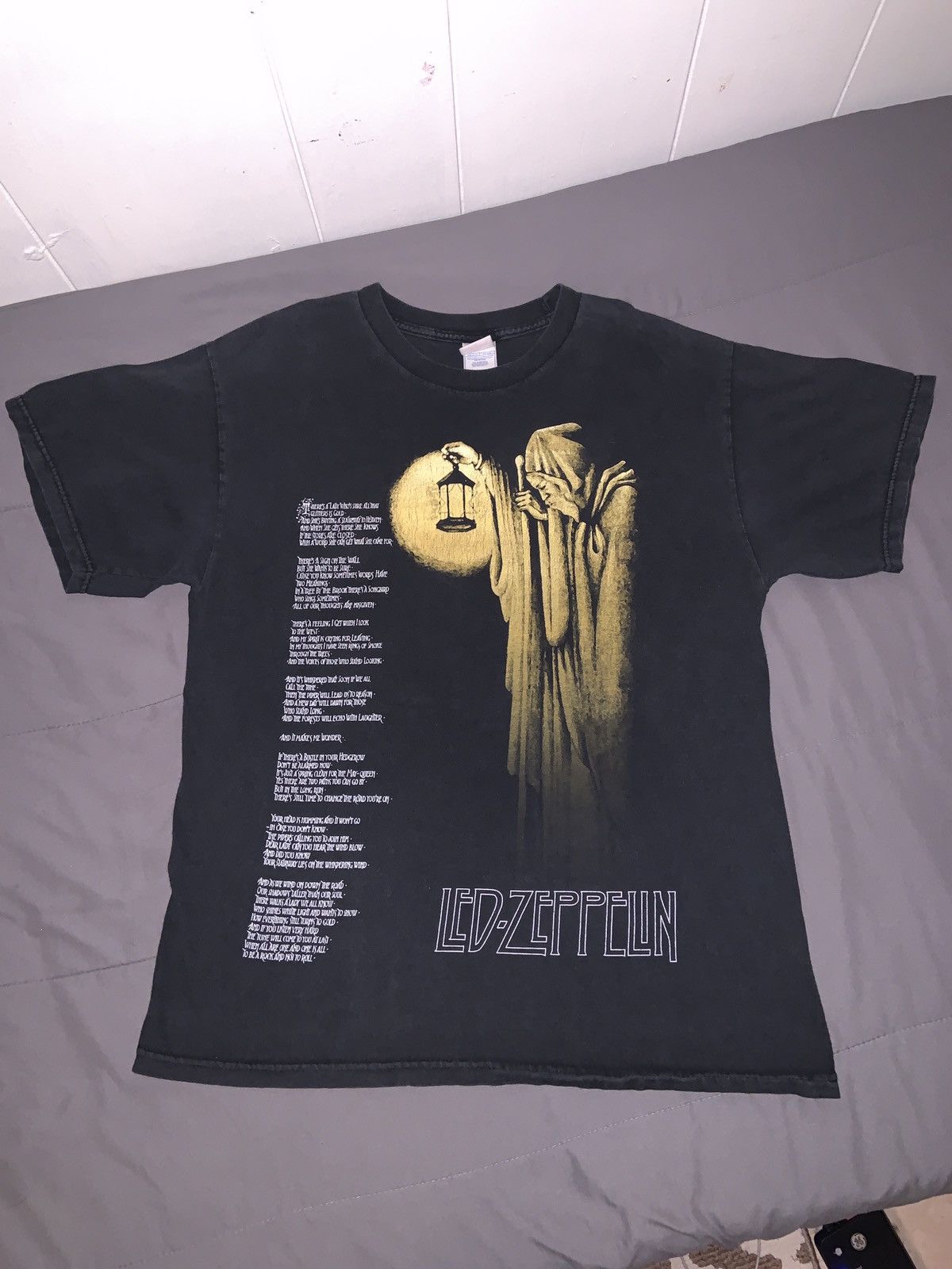 Other Led Zeppelin - Stairway To Heaven Vintage T - Size L Size US L / EU 52-54 / 3 - 1 Thumbnail