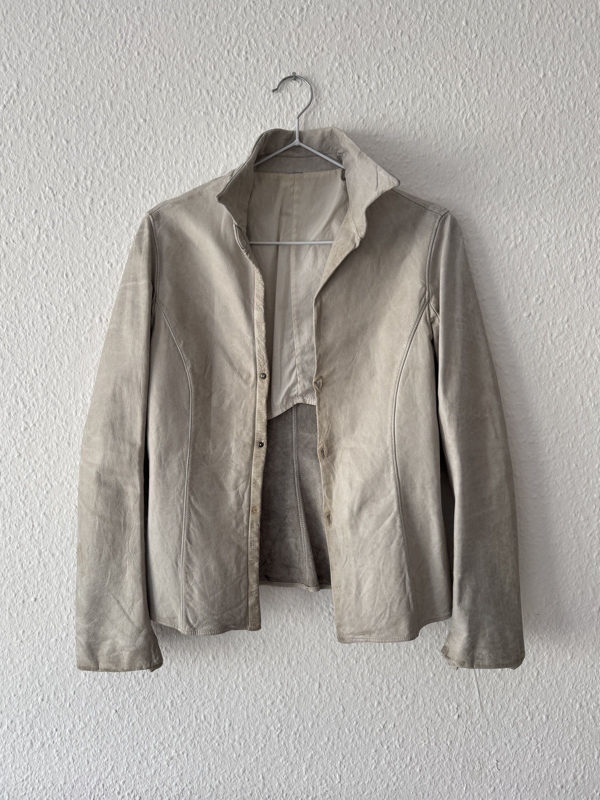 Carpe Diem Carpe Diem Washable Cowhide Leather Shirt Jacket - FW02 Size US S / EU 44-46 / 1 - 2 Thumbnail