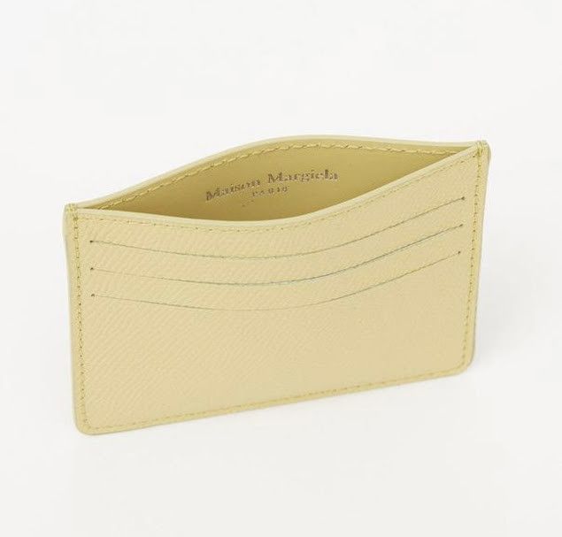 Maison Margiela o1w1db10324 Card Holder in Gold Size ONE SIZE - 2 Thumbnail