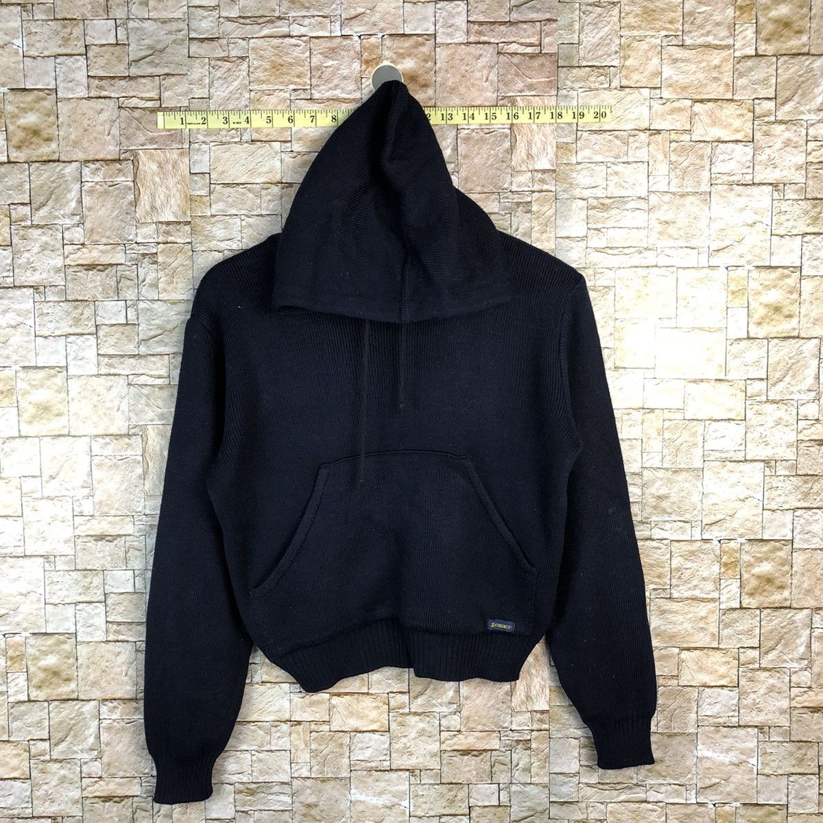 Vintage Leminor Pour Opaque France Dark Blue sweatshirt Hoodie #A712 Size US M / EU 48-50 / 2 - 1 Thumbnail
