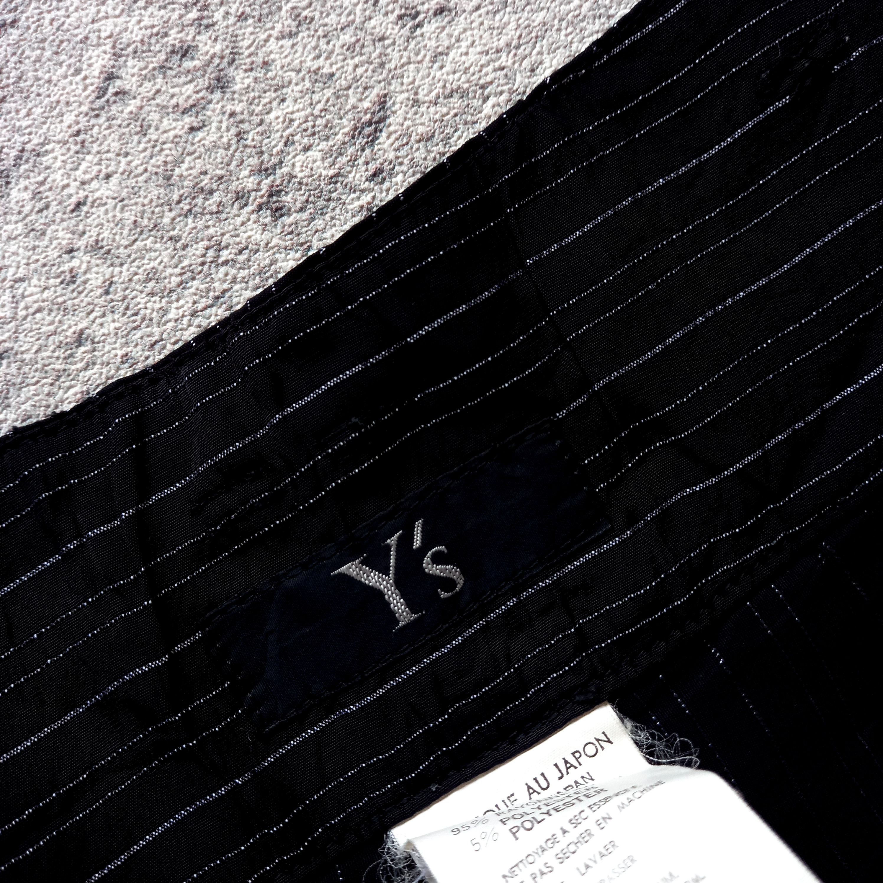 Yohji Yamamoto 1990s Y's by Yohji Yamamoto - High Waist Trouser Pants Size 30" / US 8 / IT 44 - 4 Thumbnail