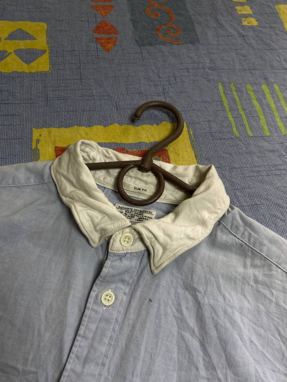 Allsaints Mens Vintage AllSaints button up shirt Size US S / EU 44-46 / 1 - 16 Thumbnail