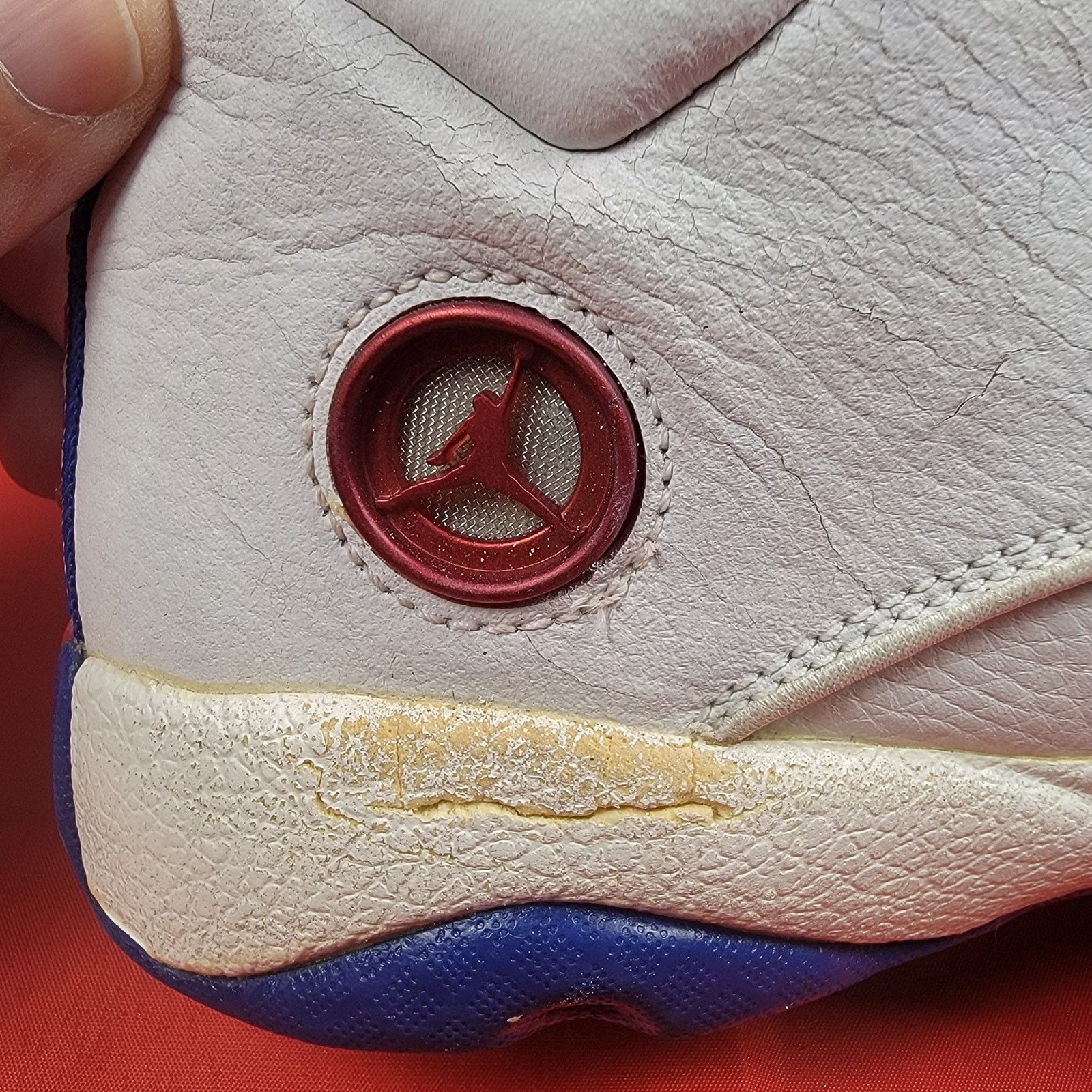 Jordan Brand Jordan Jumpman Quick 'White Sport Royal' (GS) Sz 4Y 308294 Size US 5.5 / IT 35.5 - 9 Thumbnail