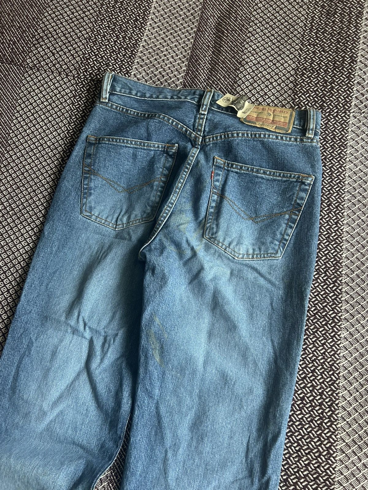 Diesel Vintage Diesel Denim Jeans Distressed Faded NWT Size 30 Rare Size US 30 / EU 46 - 7 Thumbnail