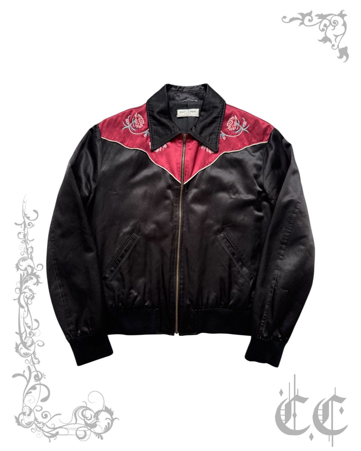 Saint Laurent Paris Saint Laurent Paris Western Bomber Jacket Size US L / EU 52-54 / 3 - 1 Thumbnail