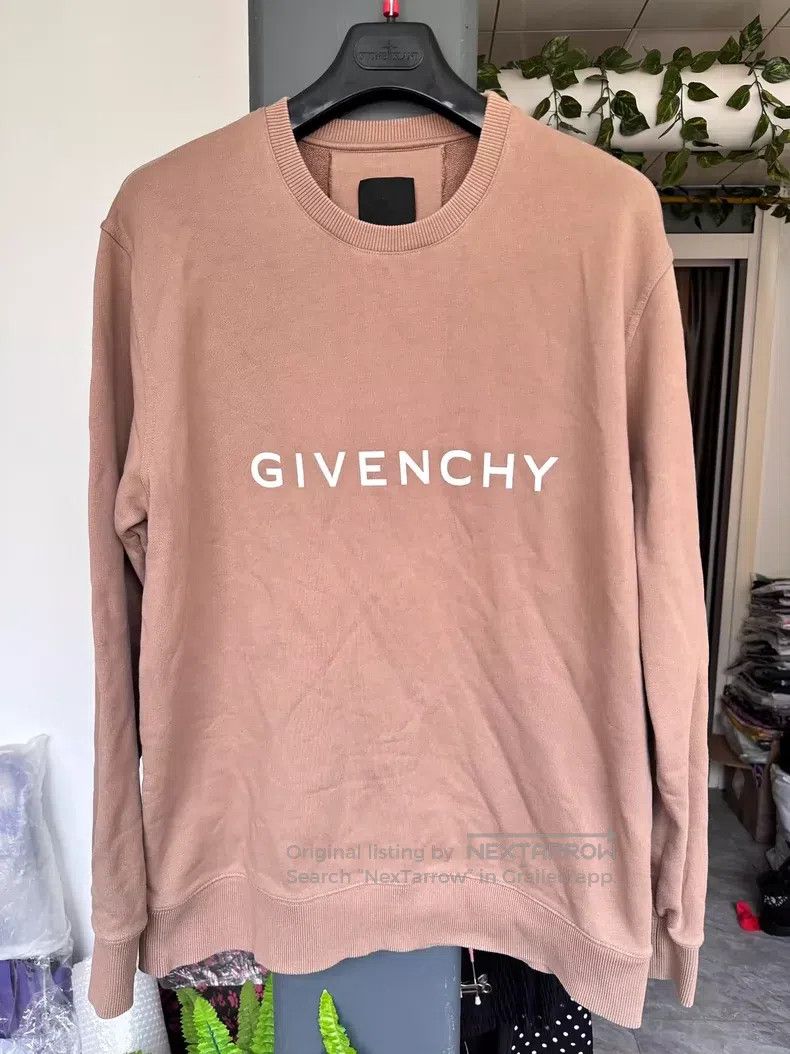Givenchy Givenchy Classic brand logo round neck sweatshirt Size US L / EU 52-54 / 3 - 1 Thumbnail