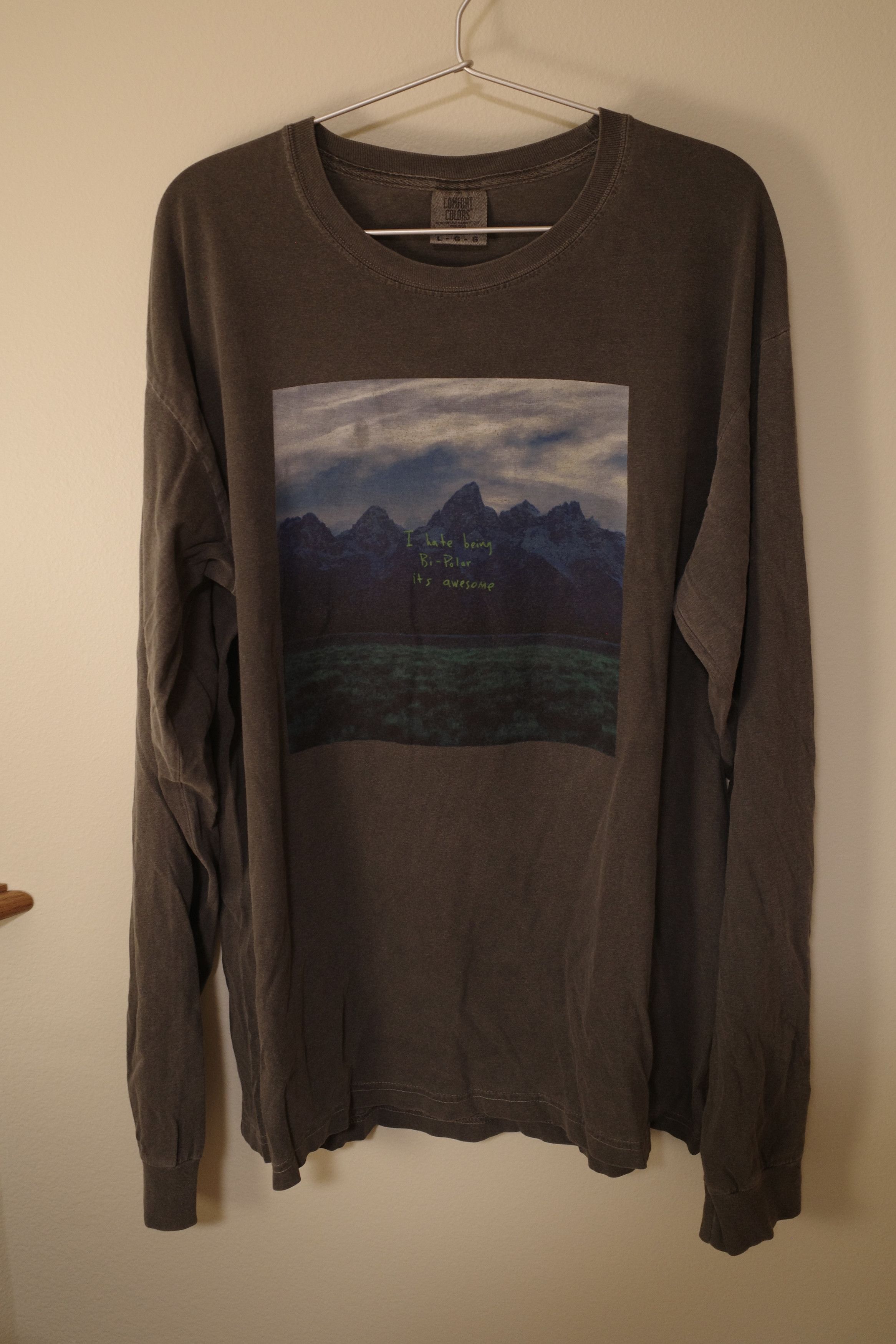 Kanye West Ye 'I hate being bi-polar its awesome' Album Cover Shirt Size US L / EU 52-54 / 3 - 1 Thumbnail
