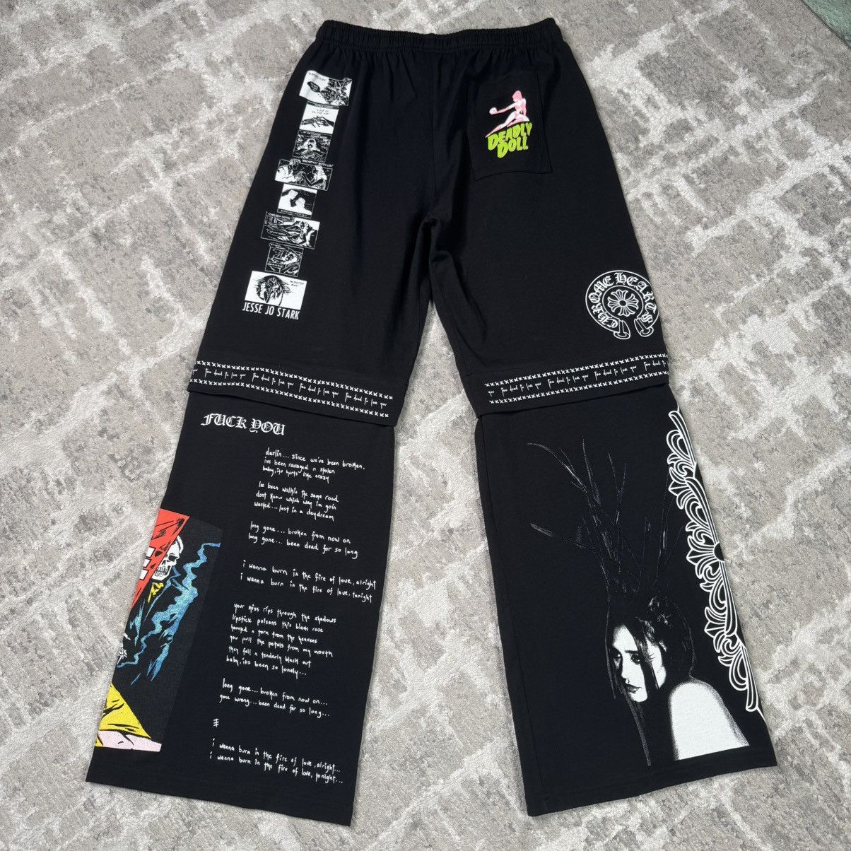 Chrome Hearts Deadly doll sweatpants Size US 33 - 8 Thumbnail