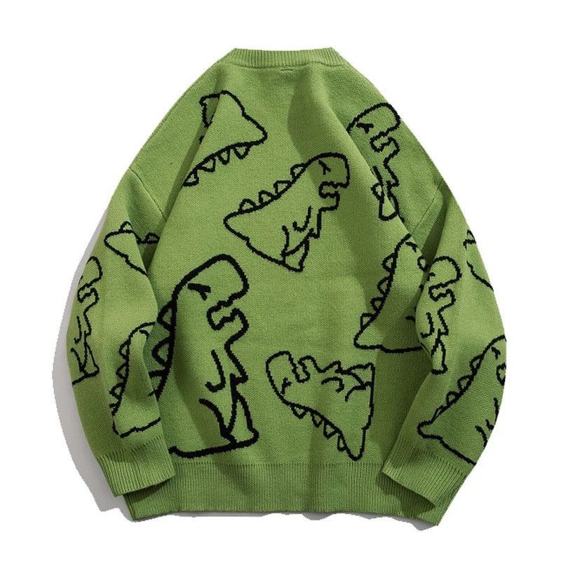 Other Crocodile Graphic Knit Sweater Size US L / EU 52-54 / 3 - 3 Thumbnail