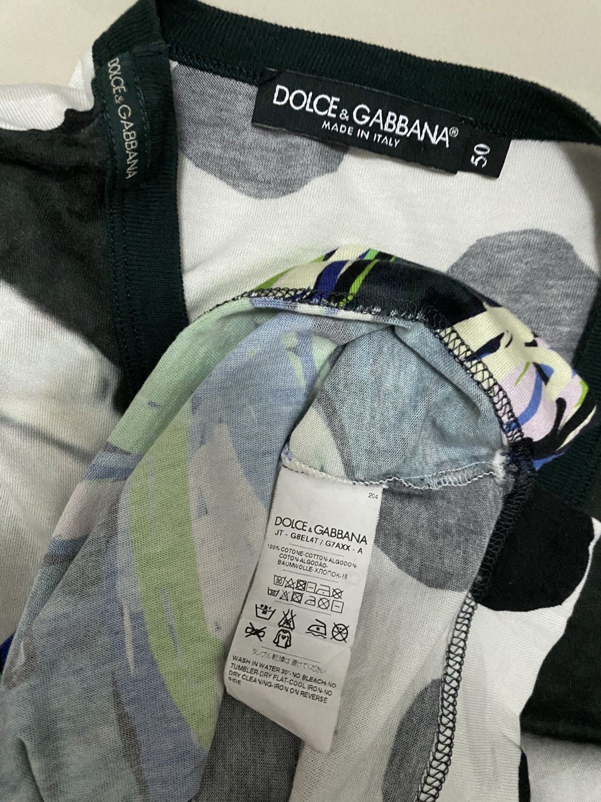 Dolce & Gabbana Dolce And Gabbana Spray Paint Shirt Size US L / EU 52-54 / 3 - 4 Thumbnail