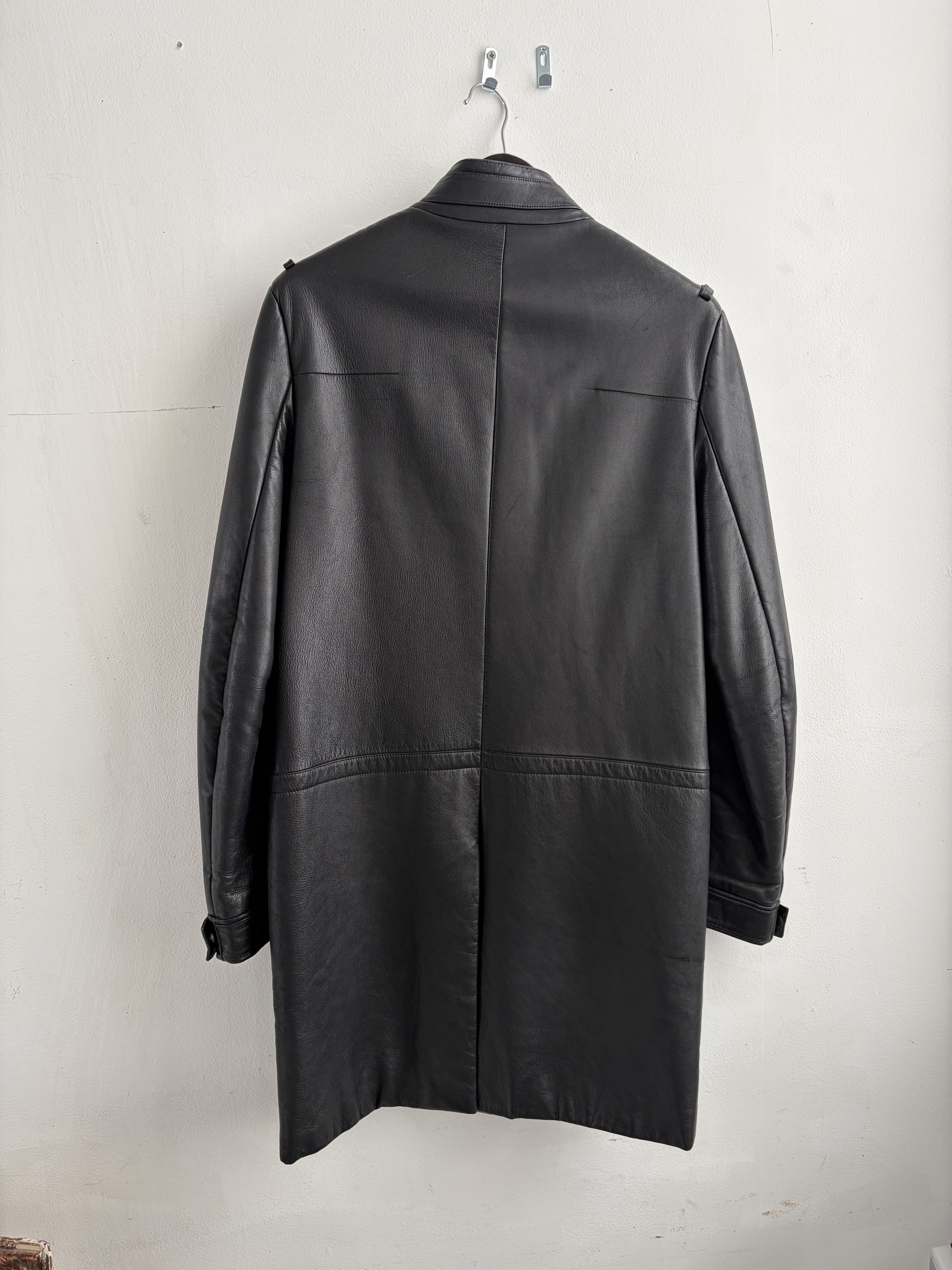 Dior Dior Homme Hedi Slimane Leather M65 Trench, 48 Size US M / EU 48-50 / 2 - 5 Thumbnail
