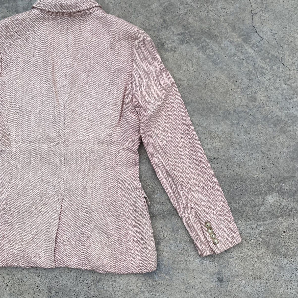 Polo Ralph Lauren Ralph Lauren Pink Herringbone Blazer-2017 Release Size S / US 4 / IT 40 - 9 Thumbnail