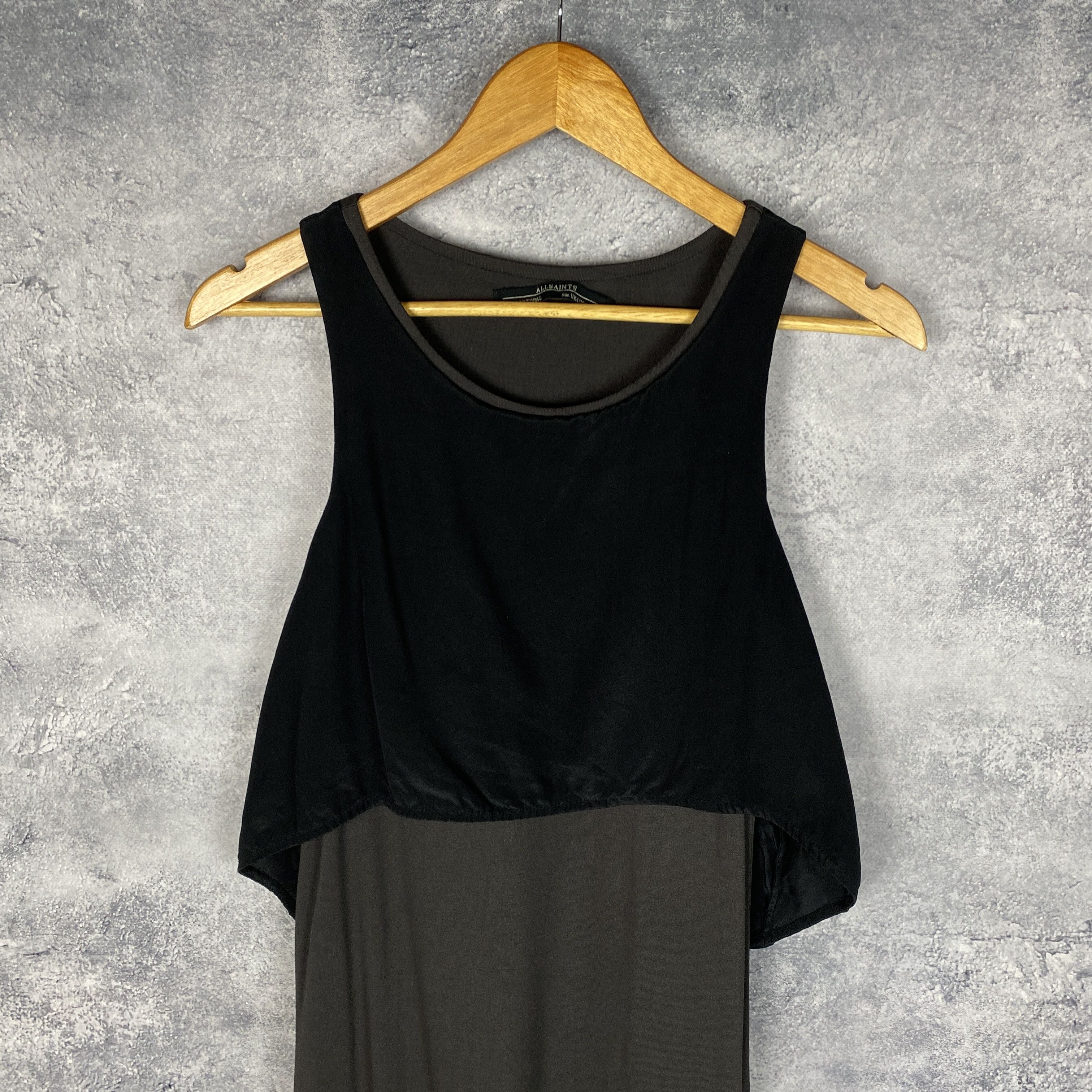 Allsaints Allsaints Dress Women's Size US 2 Black Sleeveless Size XS / US 0-2 / IT 36-38 - 2 Thumbnail