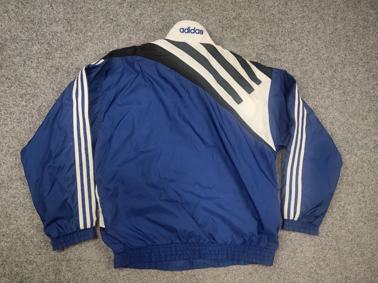 Adidas Vintage 90’s Adidas Originals Blue Zip Track Jacket Retro Size US L / EU 52-54 / 3 - 13 Thumbnail
