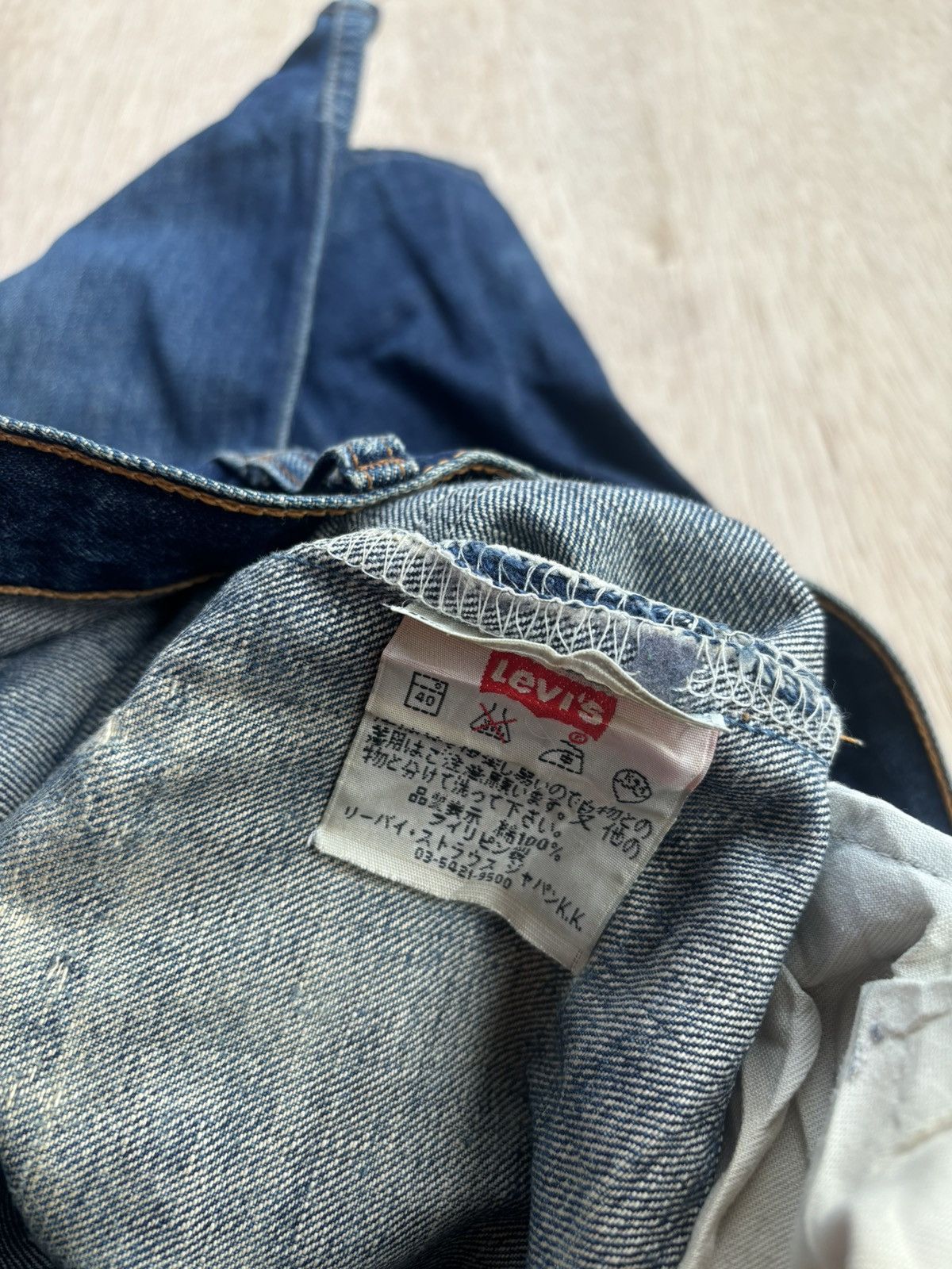 Japanese Brand × Levi's Vintage Clothing Vintage Levis 501 Distressed Denim Jeans Size US 32 / EU 48 - 9 Thumbnail