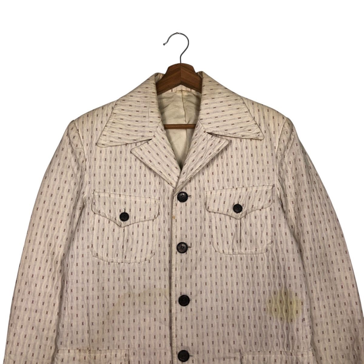 Japanese Brand 🔥VINTAGE CHORE JACKET POLKADOT ANGELO ISSEY MIYAKE Size US M / EU 48-50 / 2 - 4 Thumbnail