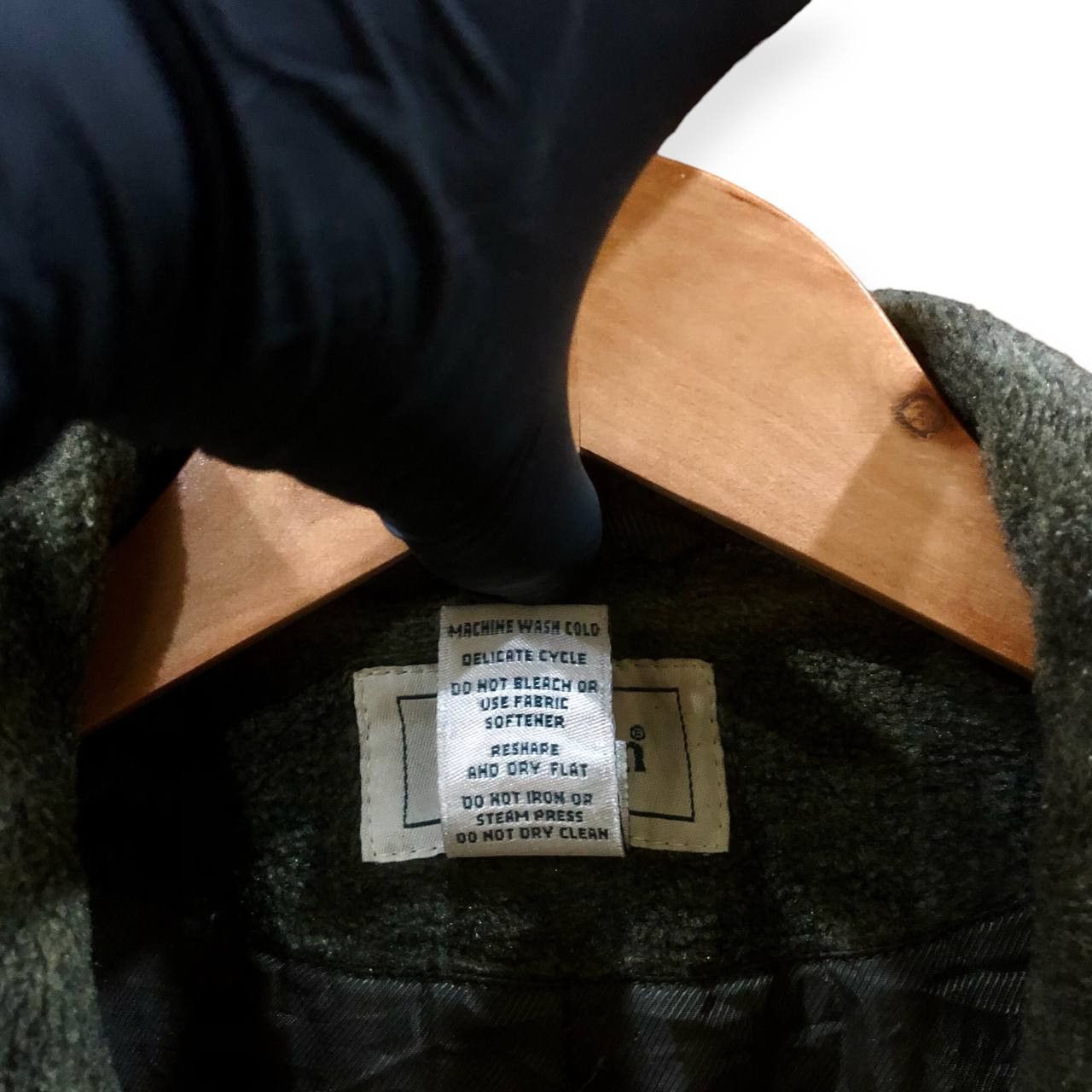L.L. Bean × Vintage L.L.BEAN WOOL BUTTON UP JACKET Size L / US 10 / IT 46 - 4 Thumbnail
