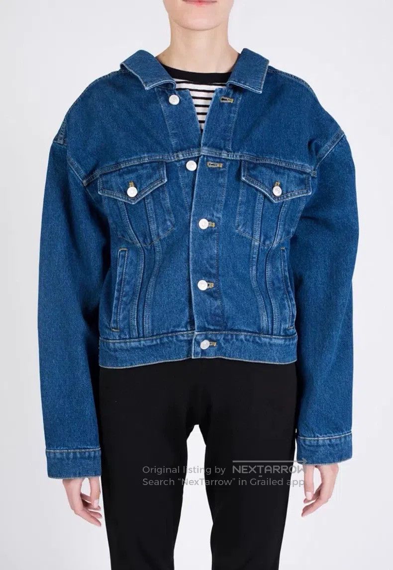 Balenciaga Balenciaga Blue Denim Jacket Size XS / US 0-2 / IT 36-38 - 7 Thumbnail
