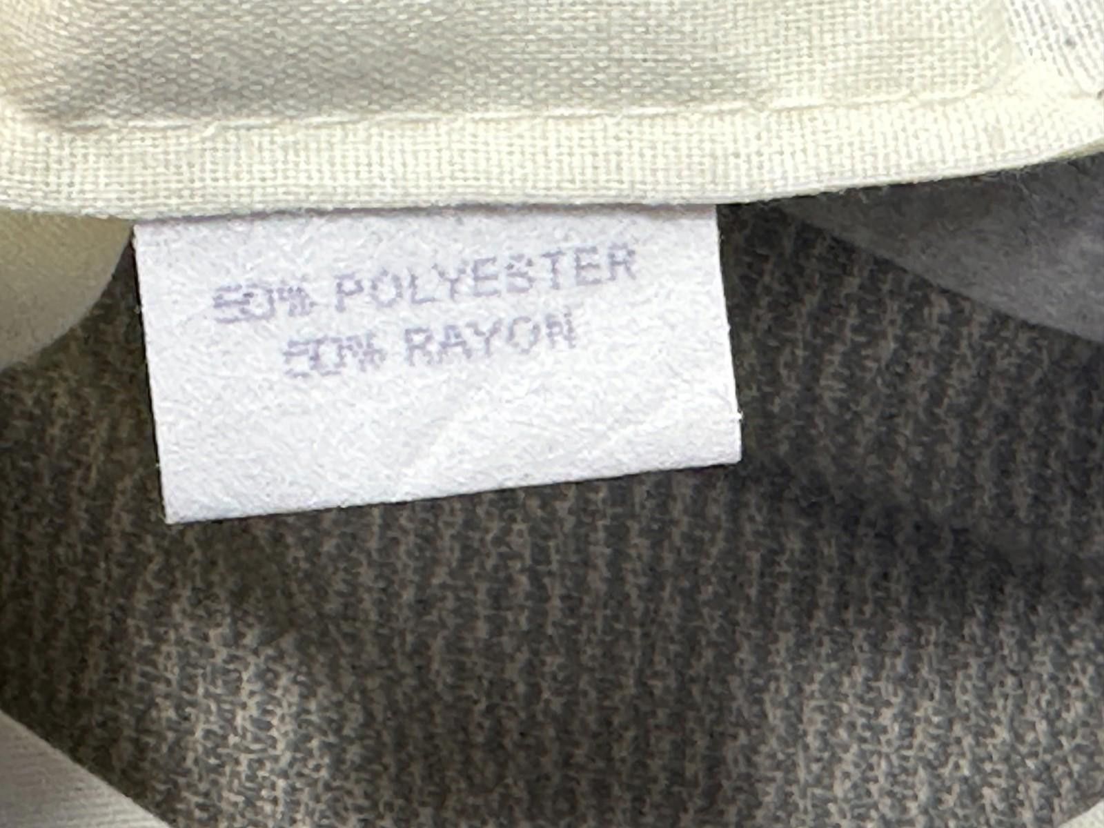 Other Nino Cerutti Polyester Pleated Dress Pants Mens Brown 34/30 Size US 34 / EU 50 - 7 Thumbnail