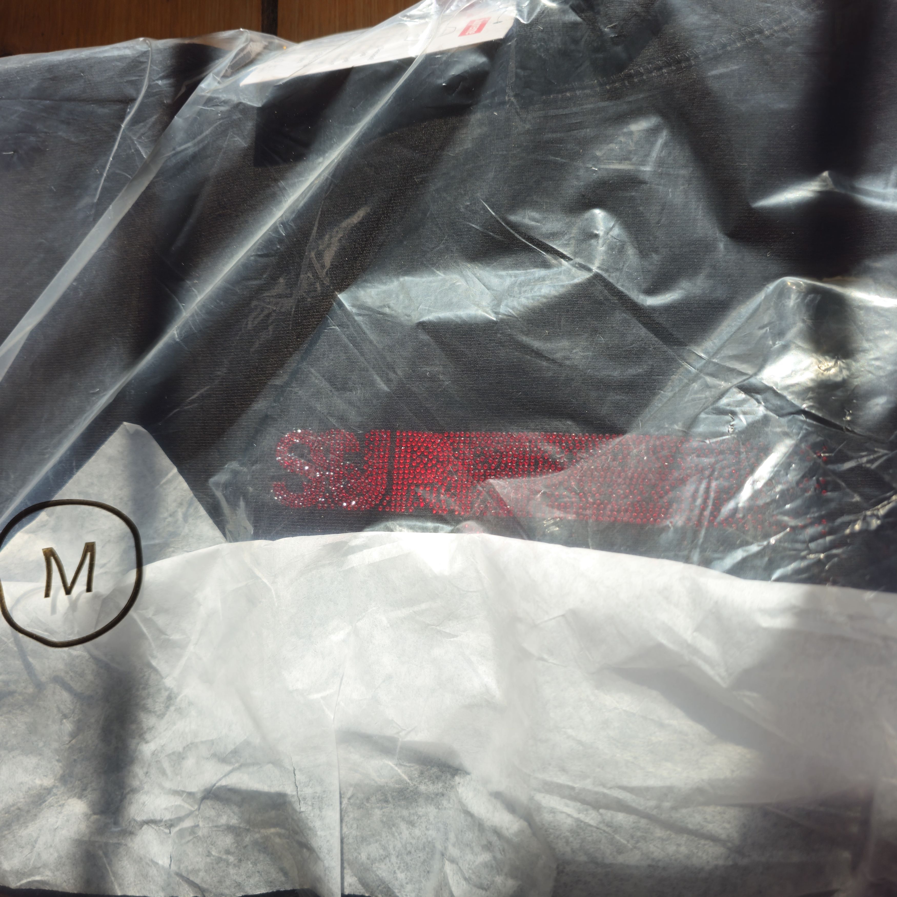 Supreme Supreme x Swarovski Motion Hoodie Size US M / EU 48-50 / 2 - 2 Thumbnail