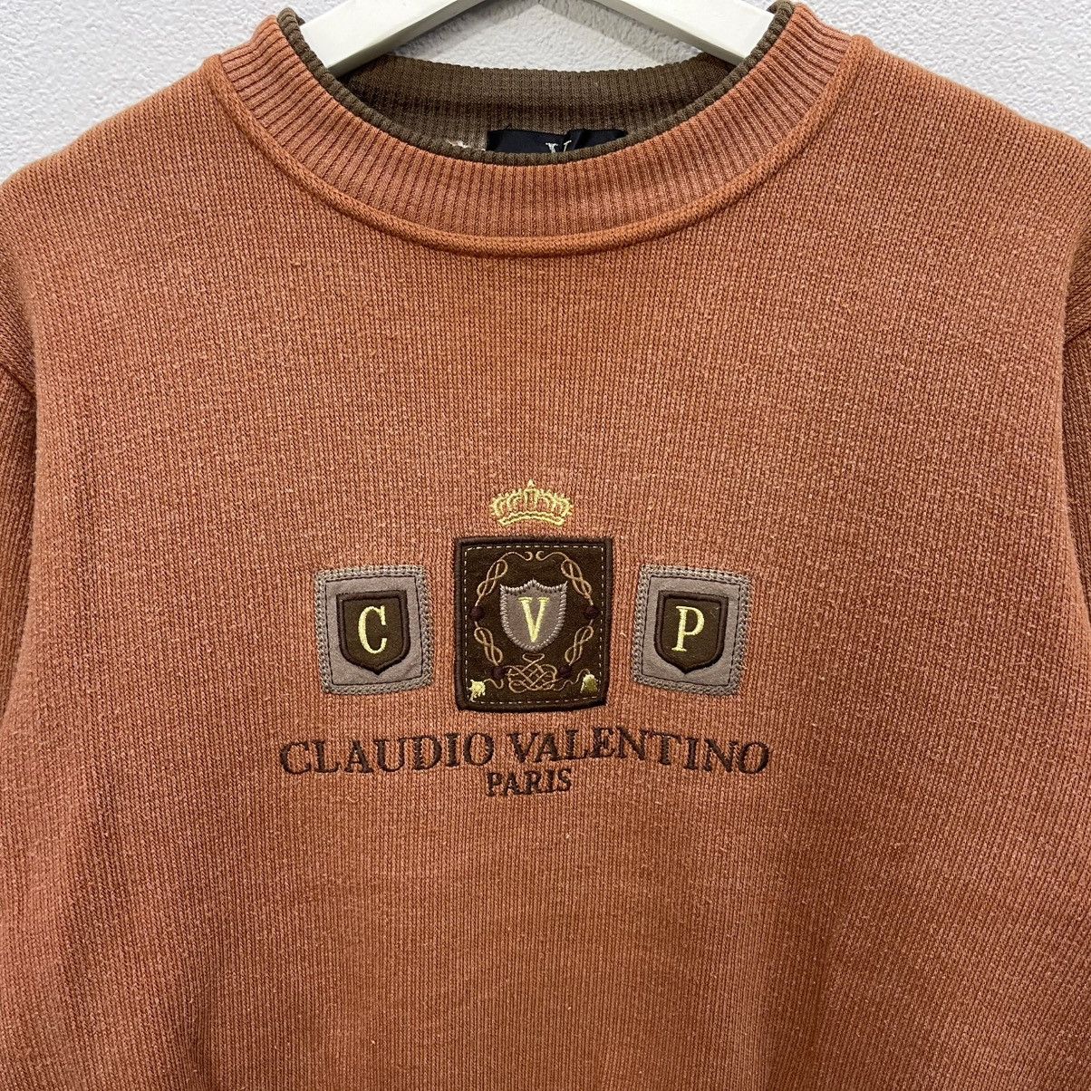 Vintage Vintage 80s claudio valentino paris very big logo embroidery Size US M / EU 48-50 / 2 - 4 Thumbnail