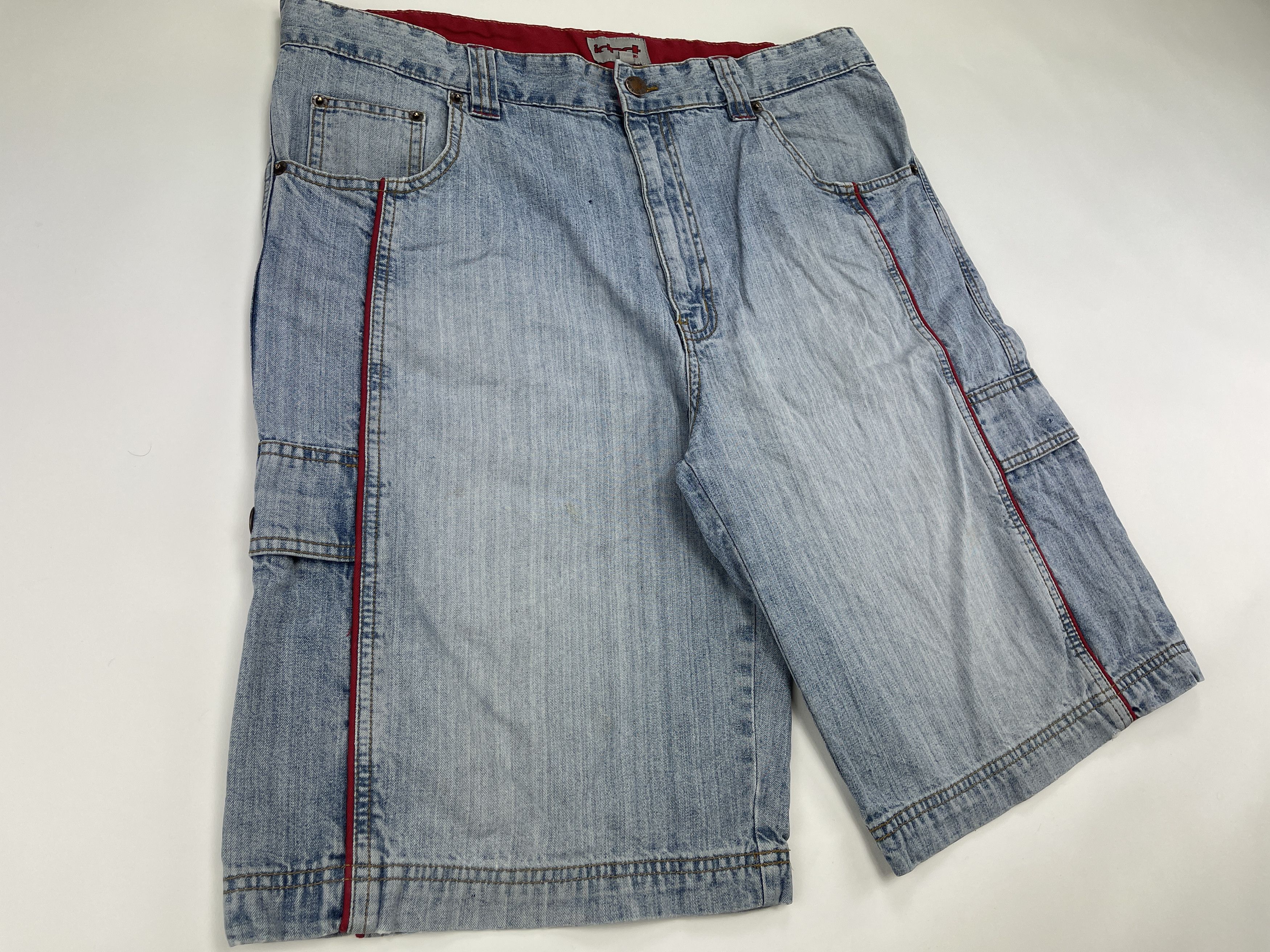 Other IDPDT jeans shorts, Independent, vintage baggy denim, 90s 36 Size US 36 / EU 52 - 8 Thumbnail