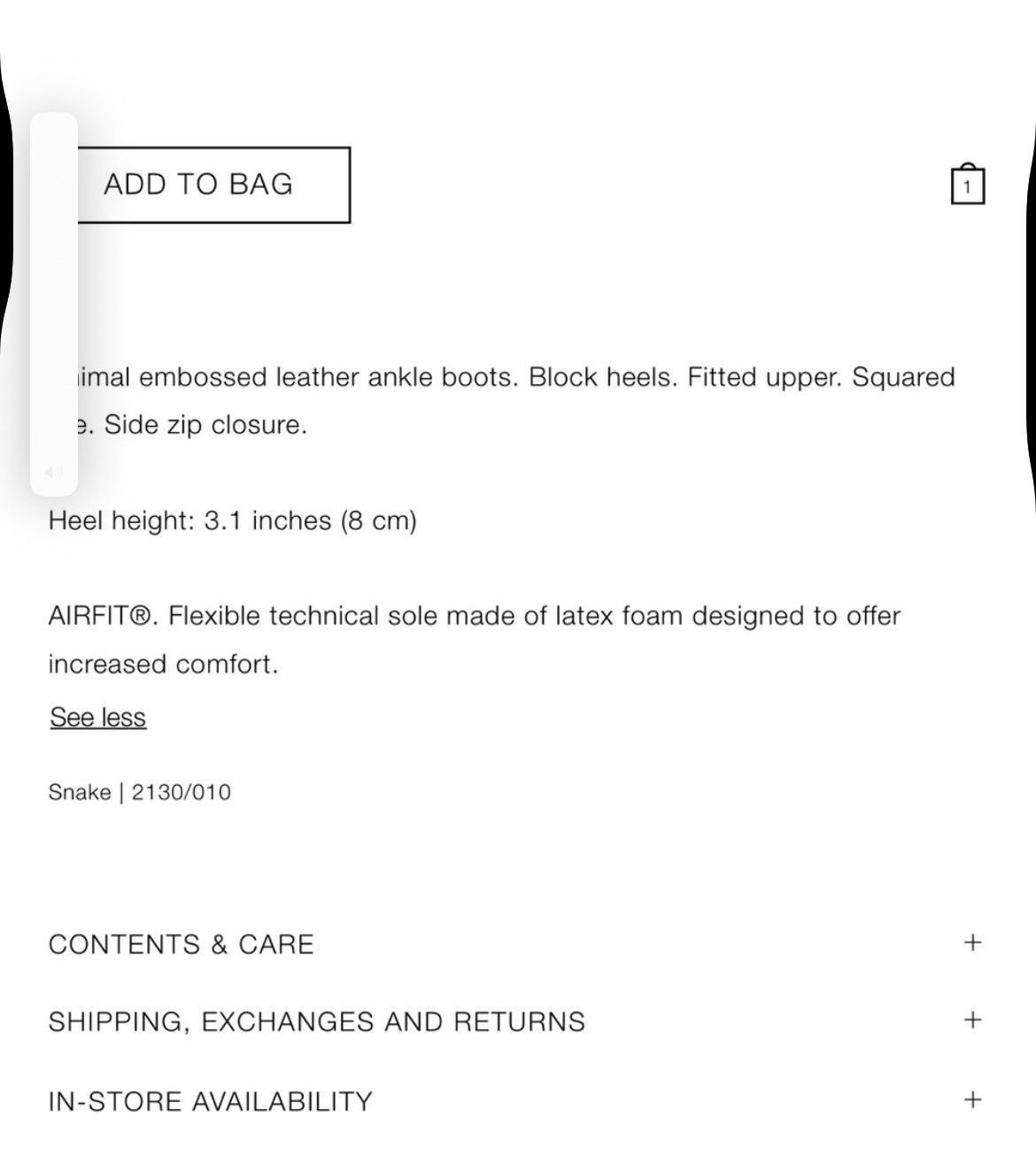 Zara Zara leather boot Size US 8 / IT 38 - 10 Thumbnail