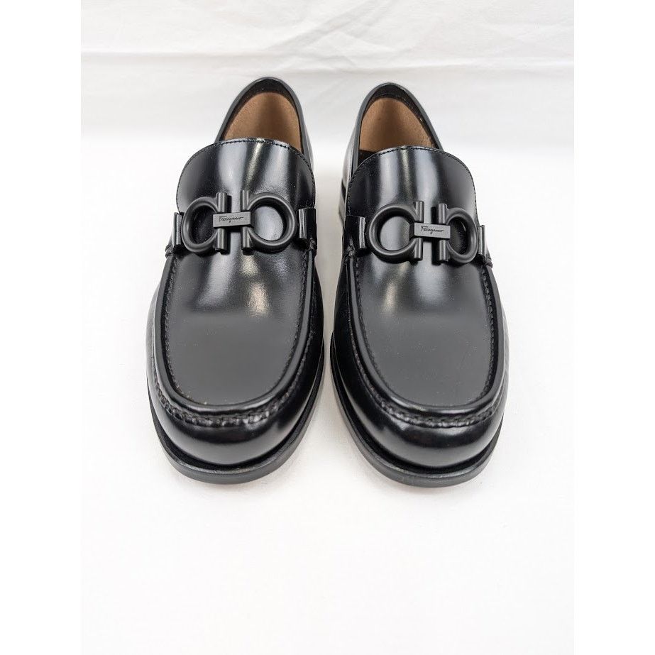 Salvatore Ferragamo o1rshd1 Rolo 10 Loafers Shoes in Nero Size US 7 / EU 40 - 13 Thumbnail