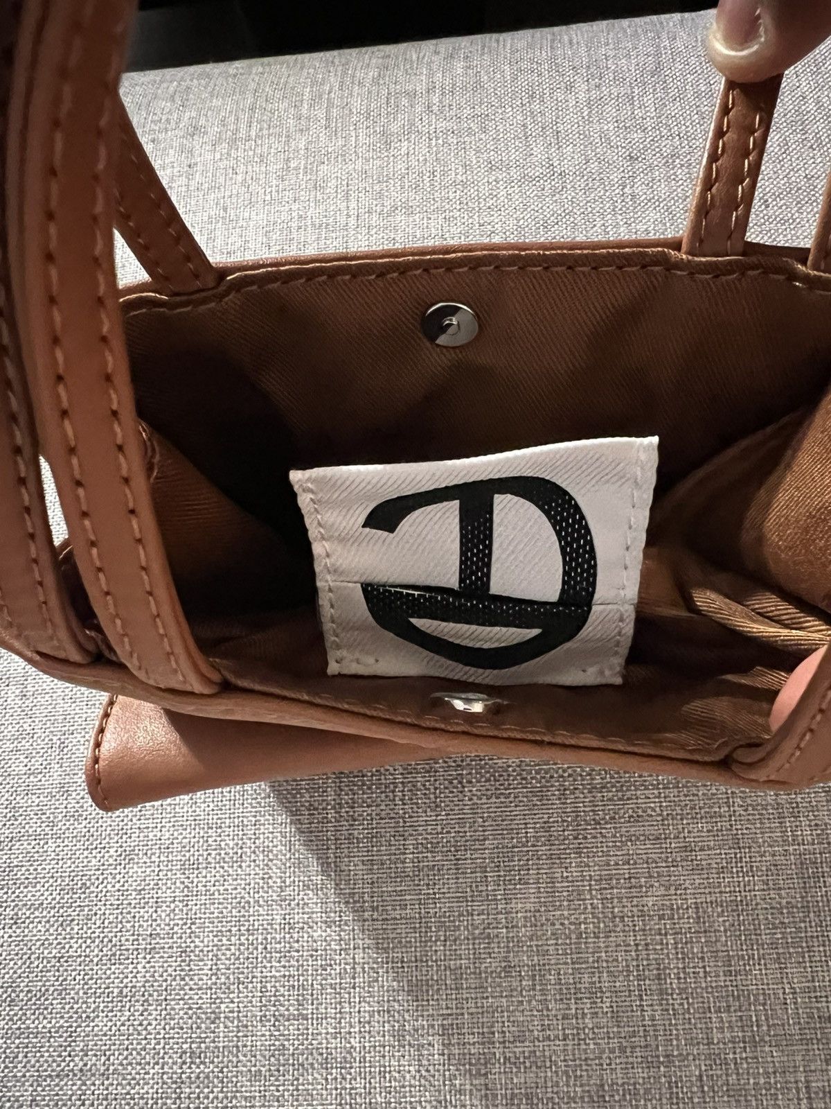 Telfar Telfar Shopping Bag Tan Size ONE SIZE - 5 Thumbnail