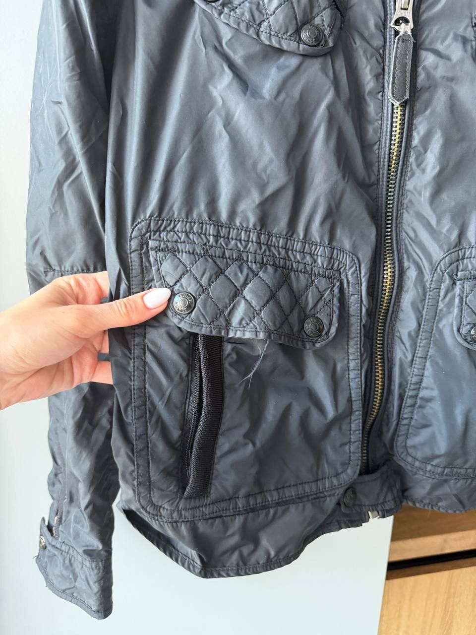 Schott Perfecto by Schott NYC Motorcycle Cafe Racer Nylon Jacket Size US M / EU 48-50 / 2 - 7 Thumbnail