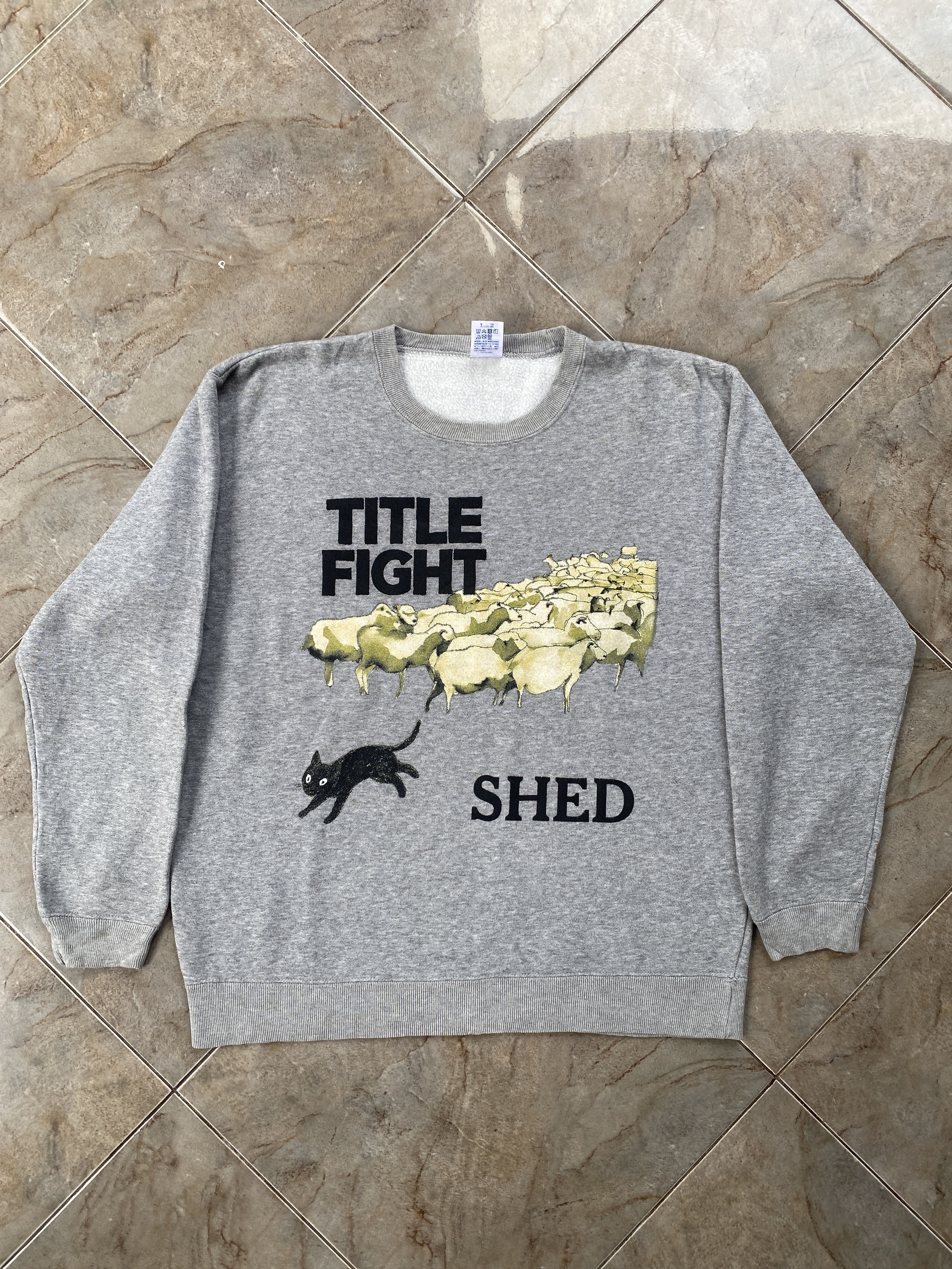 Rare Title Fight Shed Hardcore Sweatshirt Crewnecks