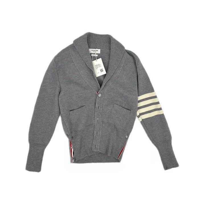 Thom Browne Thom Browne Casual Fashion Knitwear Cardigan -2507 Size US M / EU 48-50 / 2 - 7 Thumbnail