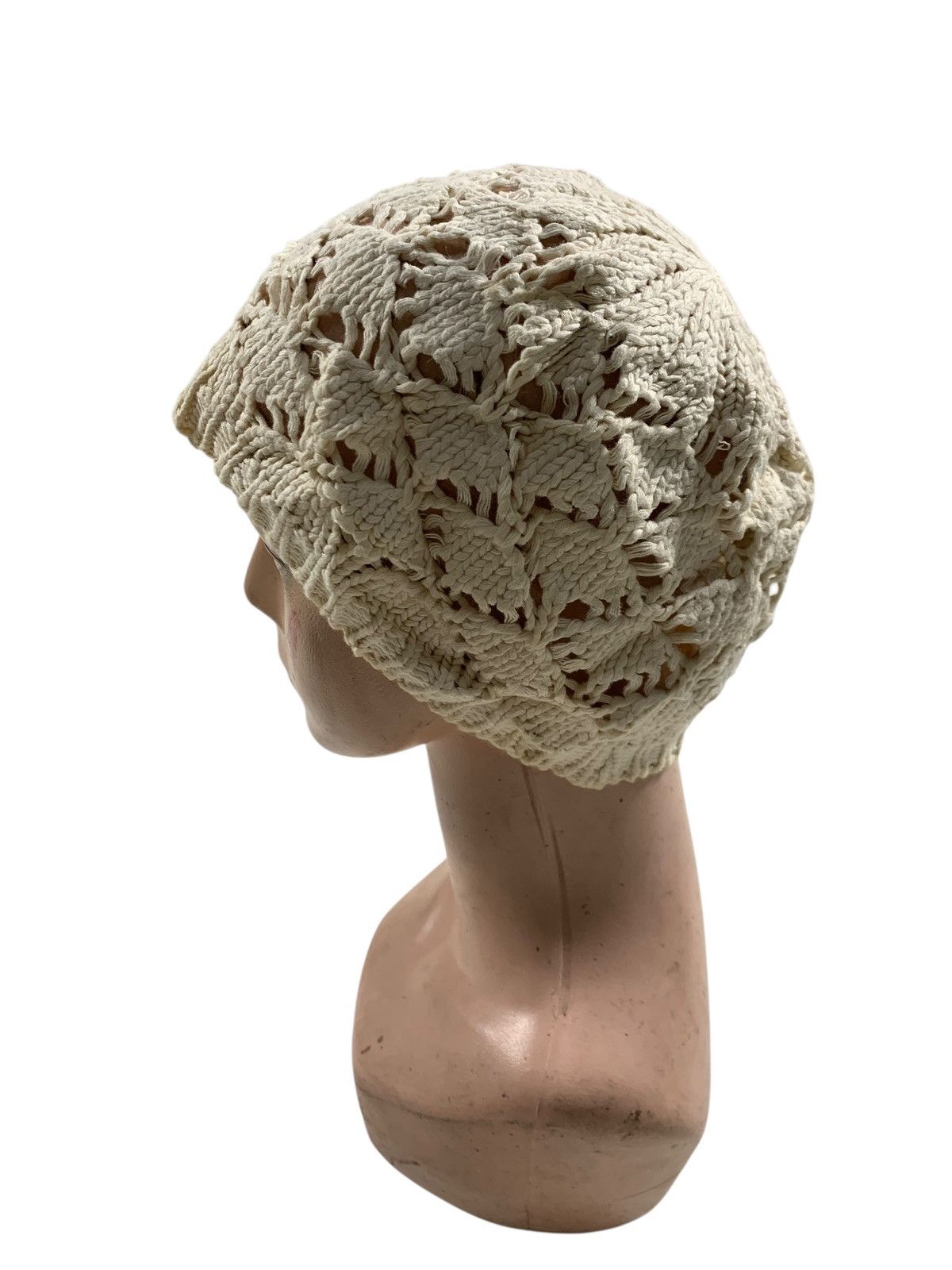 Kapital Crochet knitted beanie hats rare Size ONE SIZE - 2 Thumbnail