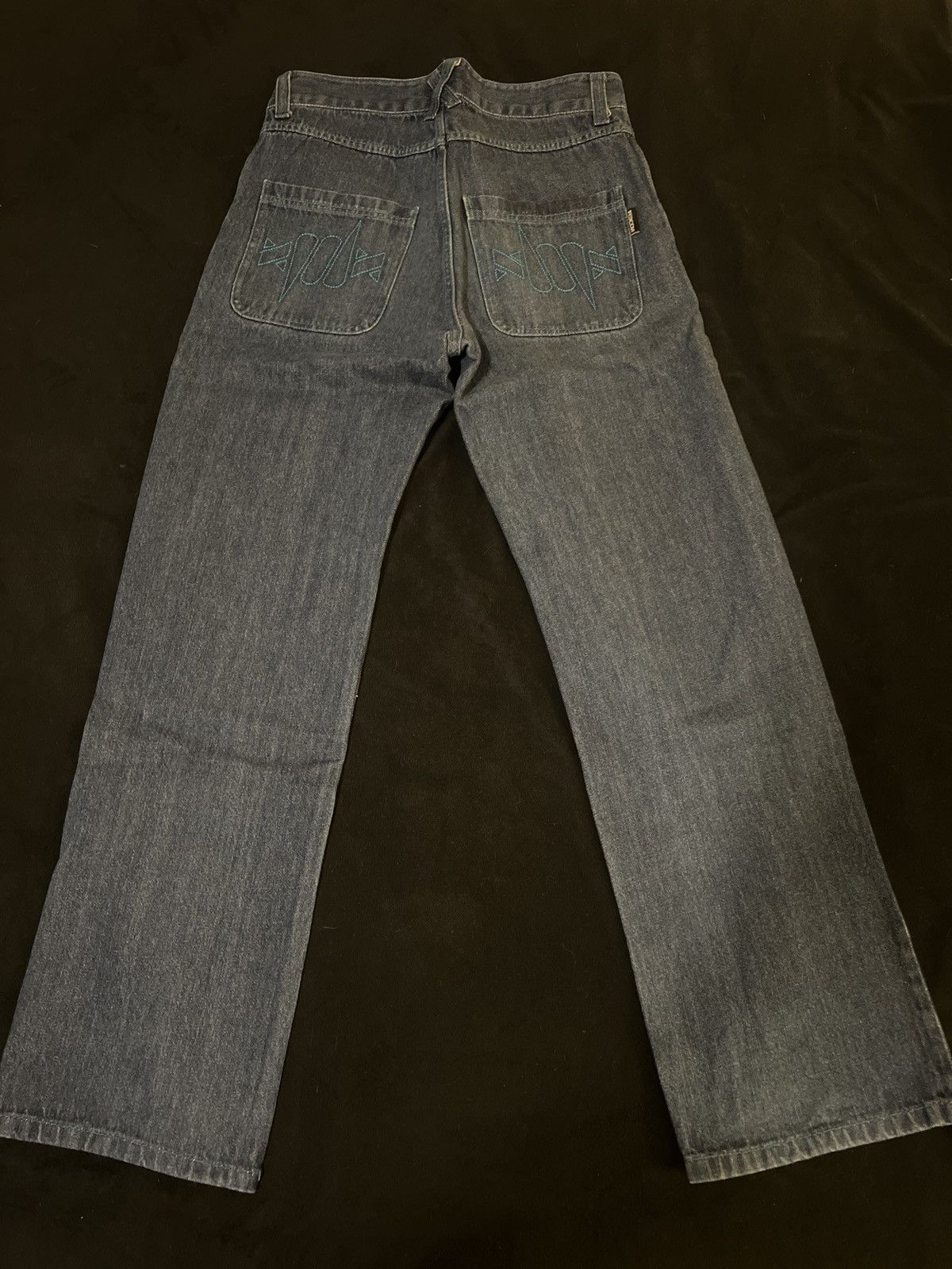 Recon 00’s Recon blue stitched denim Size US 31 - 3 Thumbnail