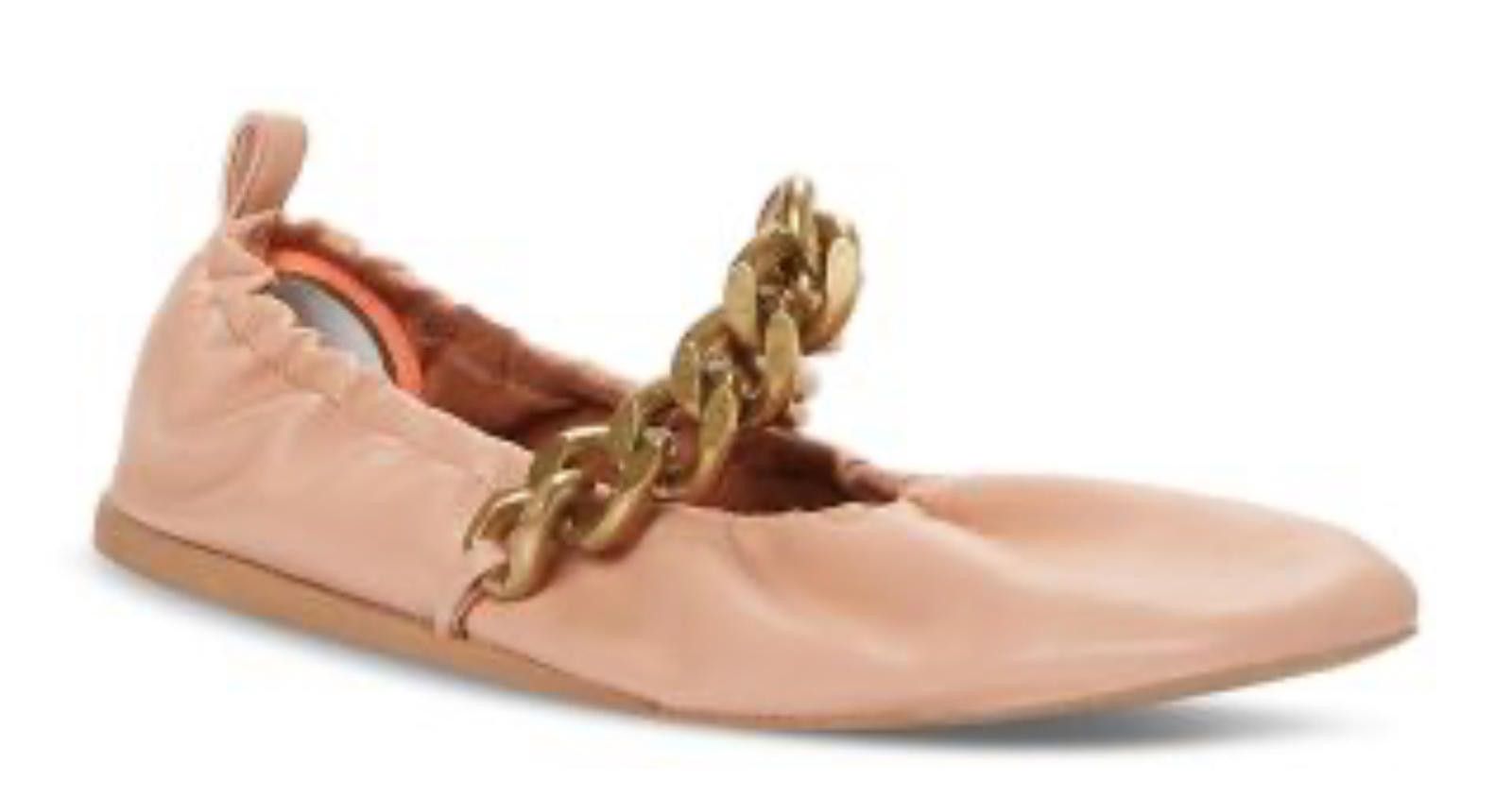Stella McCartney Stella McCartney Falabella Chain Ballerina Flats Size 39 Size US 8 / IT 38 - 1 Thumbnail