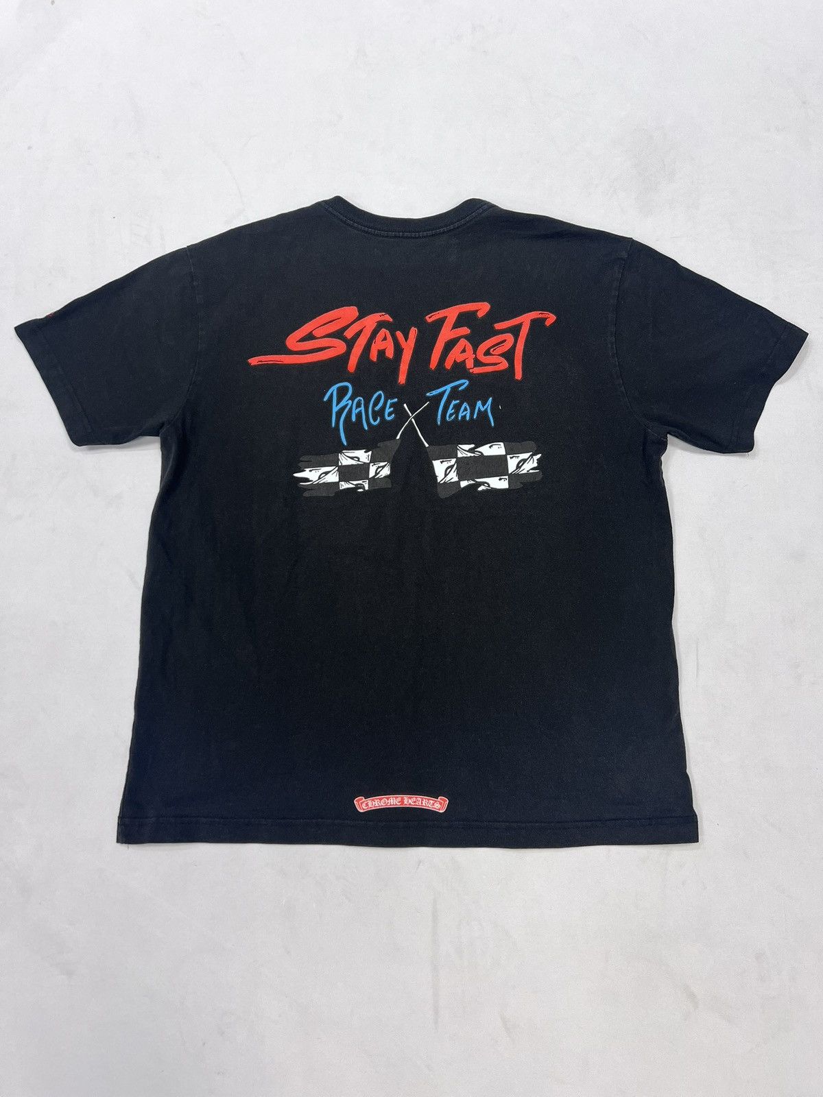 Chrome Hearts Chrome Hearts Stay Fast Matty Boy Black T-Shirt