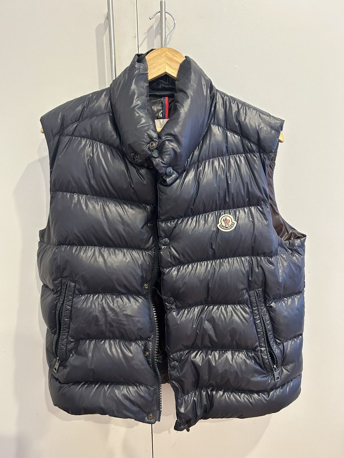 MONCLER Morellet Down Vest BROWN XLサイズ MONCLER Morellet Down Vest BROWN XLサイズ（Moncler Nai down