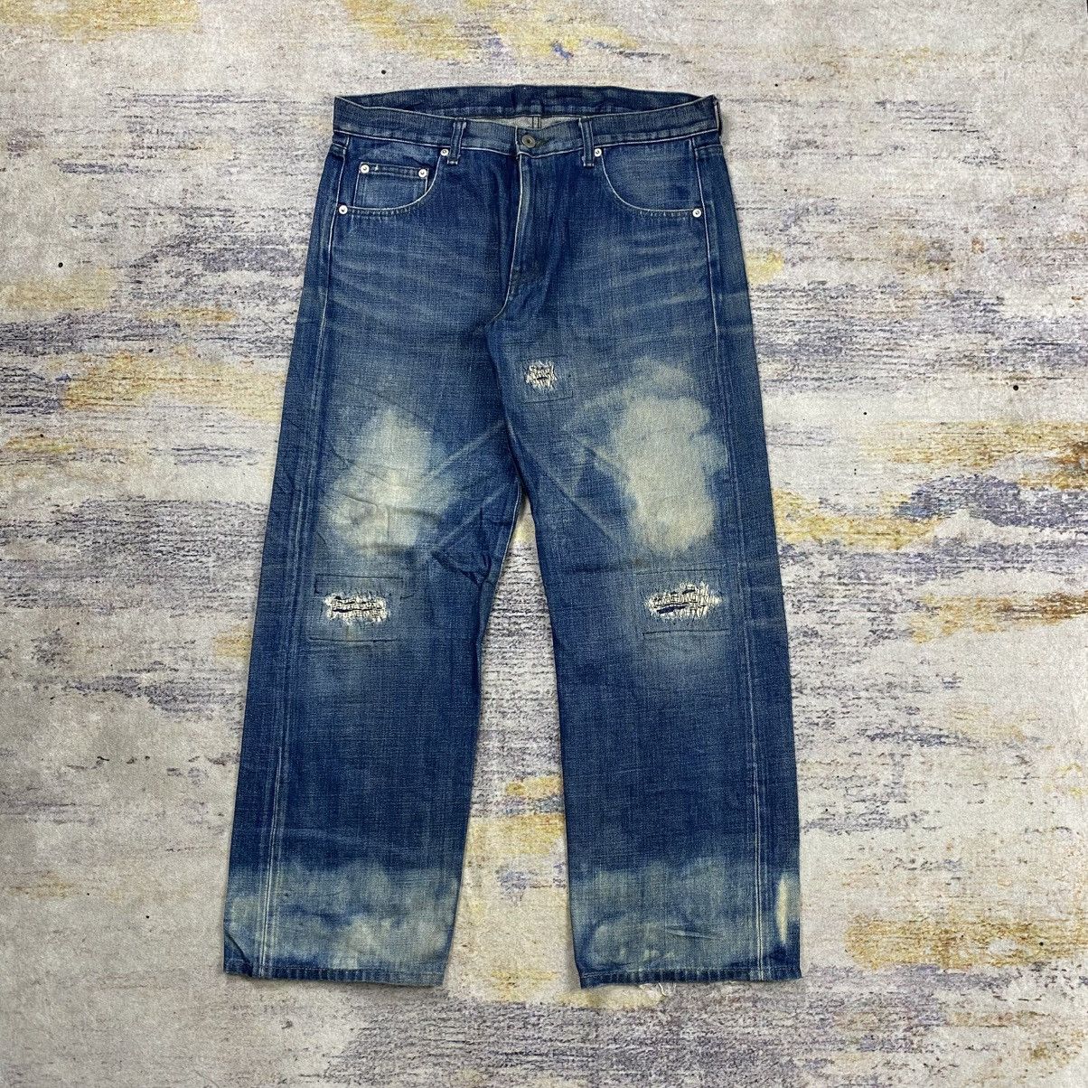 Neighborhood 2002 Neighborhood savage basic selvedge denim pants Size US 35 - 1 Thumbnail